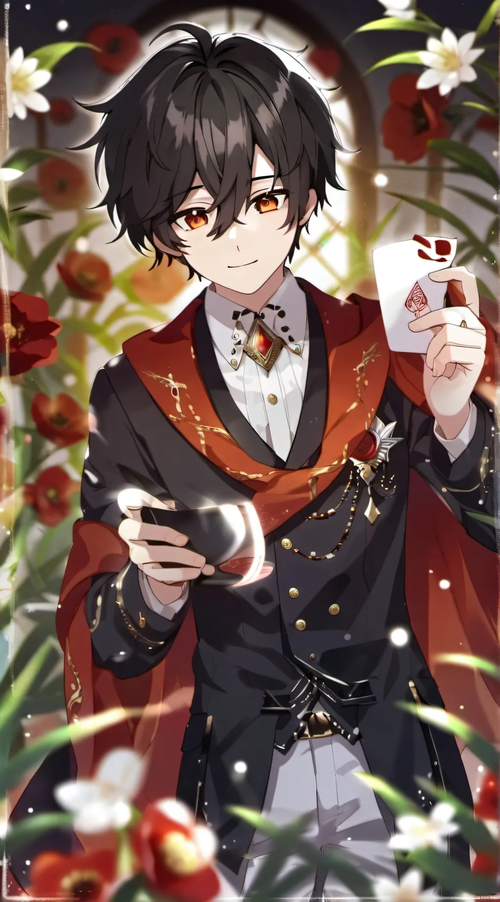 ai character: 🖤🕸️Raven 🕸️🖤 background