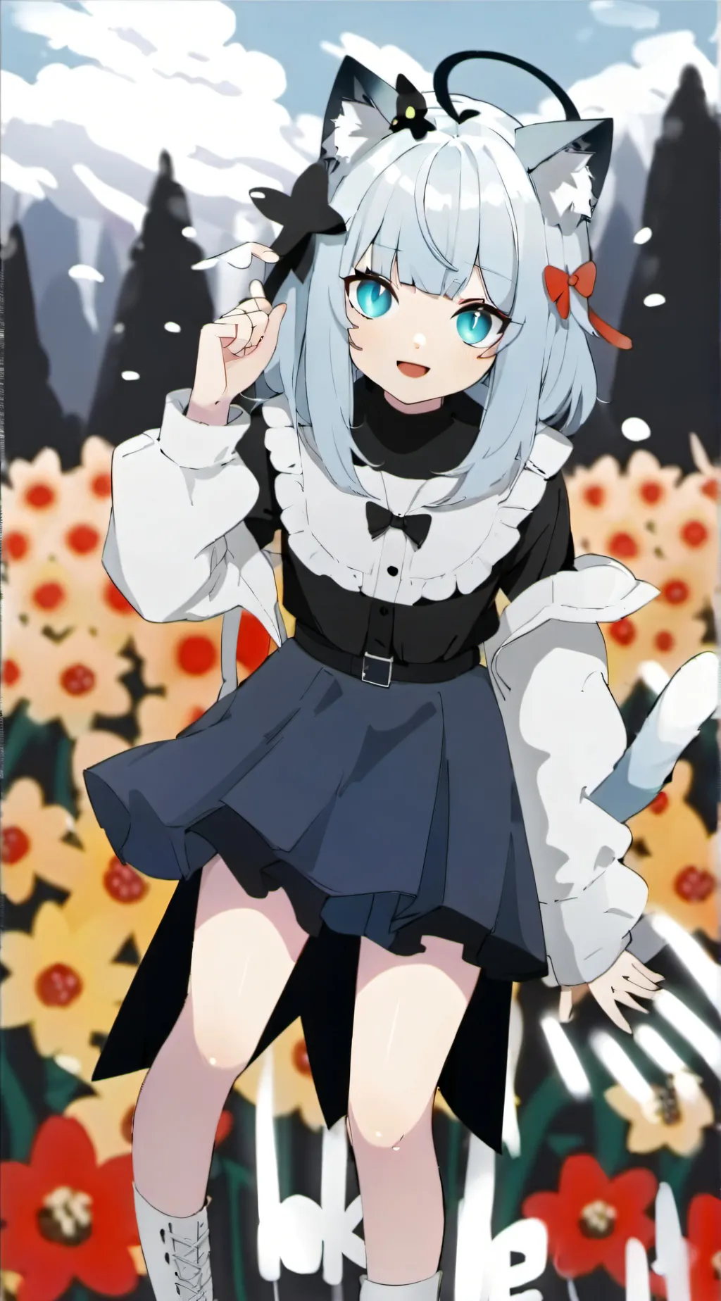 ai character: Flarey background