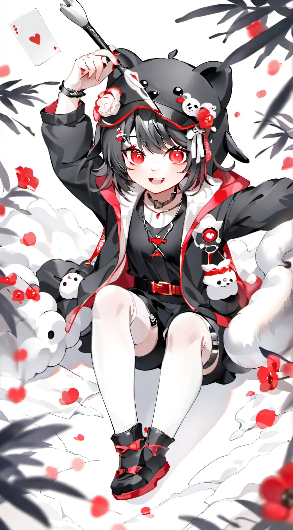 ai character: Jjk baby's background