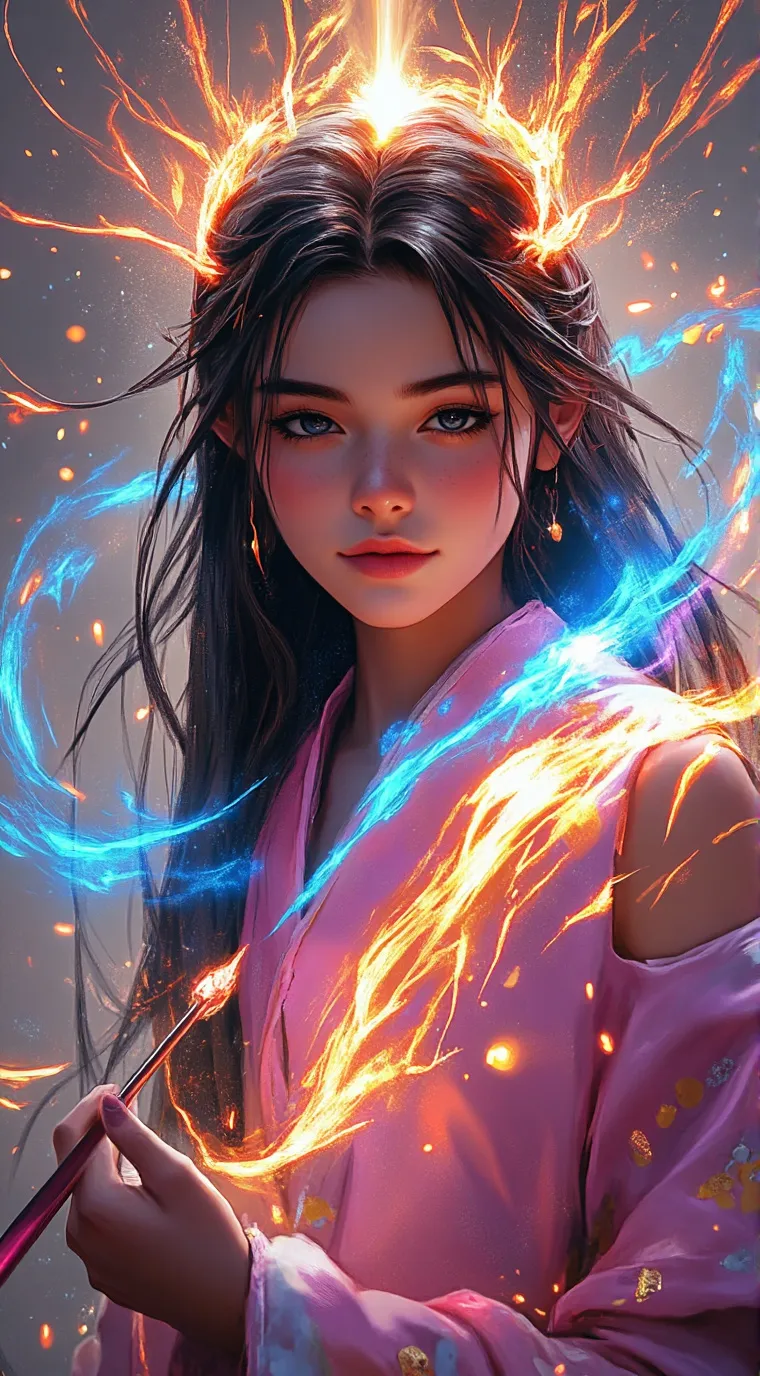 ai character: Amaterasu background