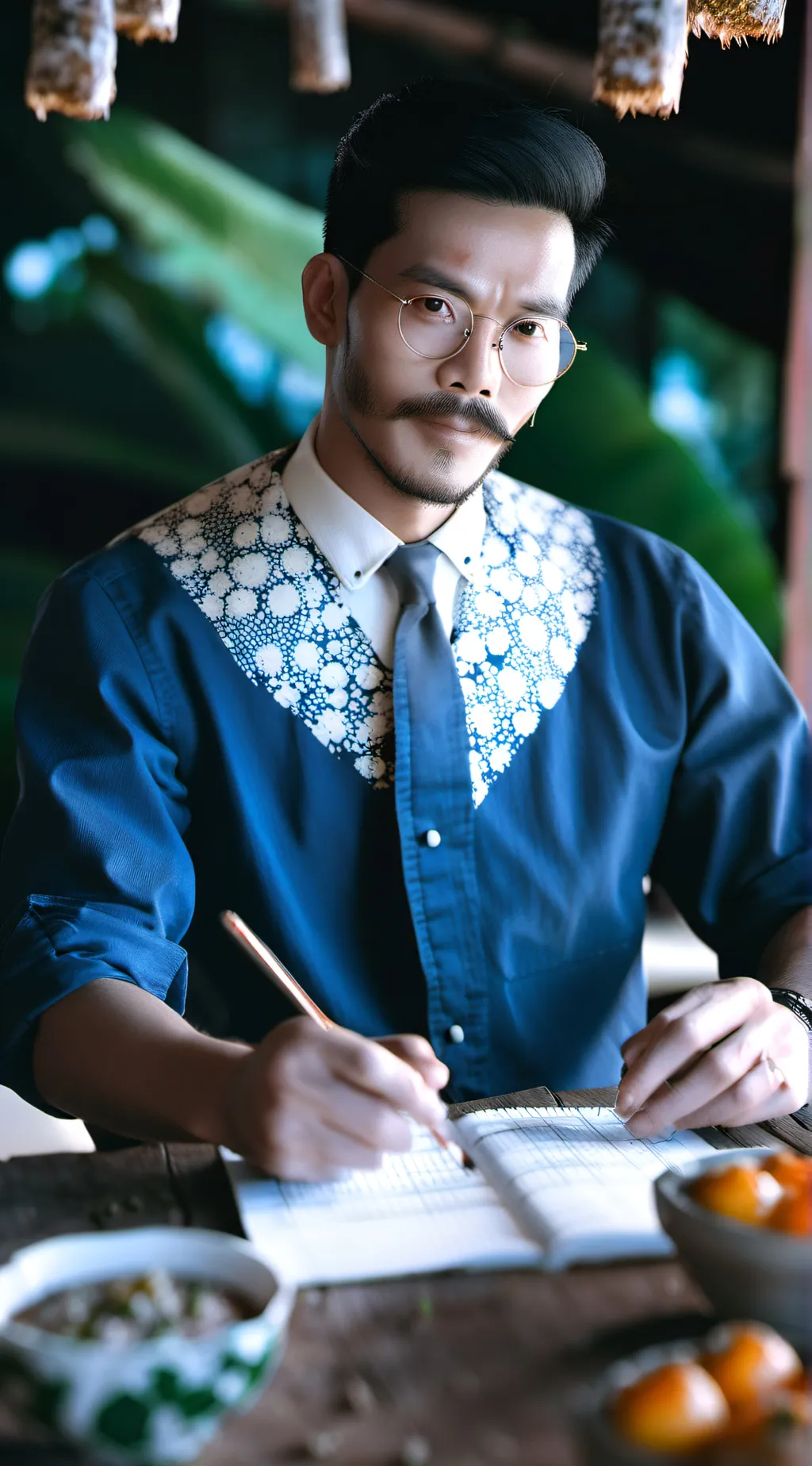 ai character: David  background