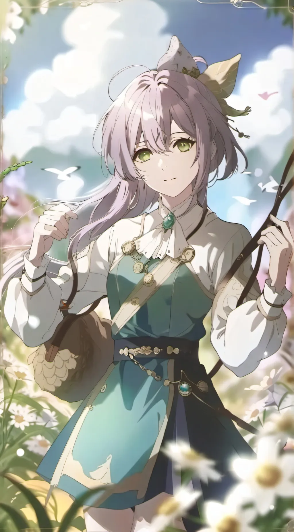 ai character: Memio background