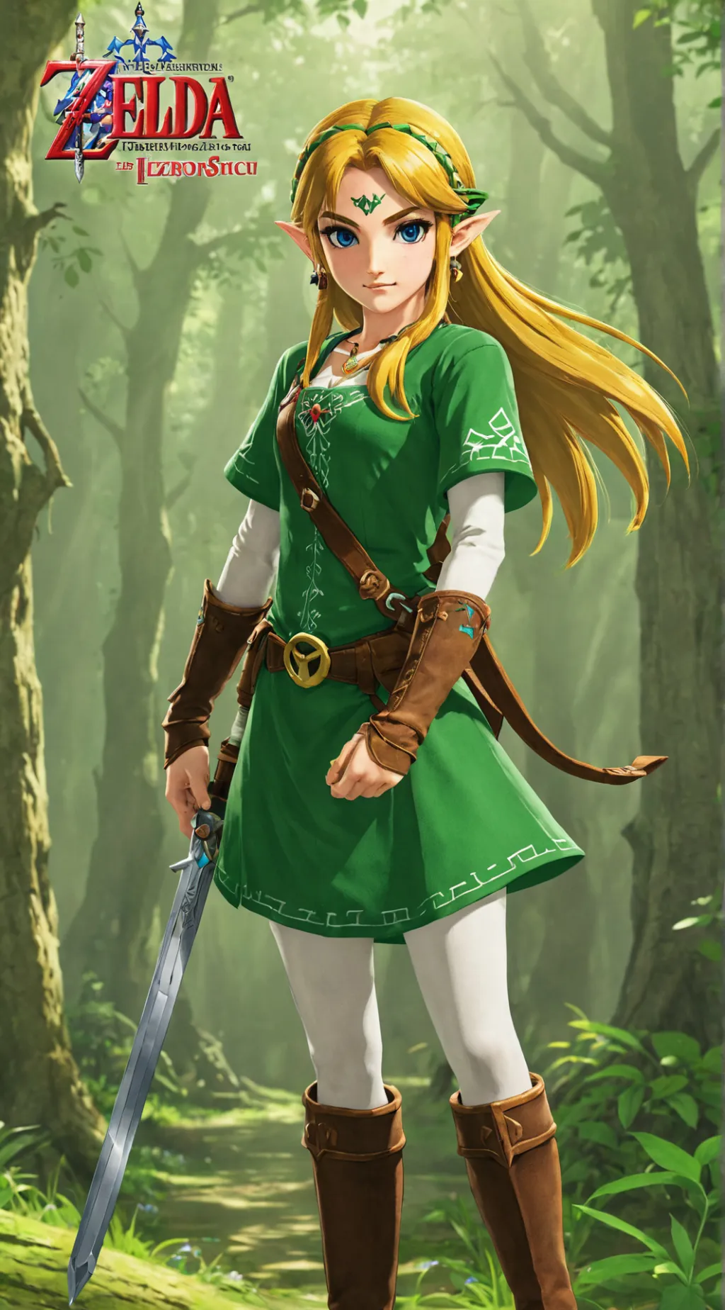 ai character: Zelda Mack is background