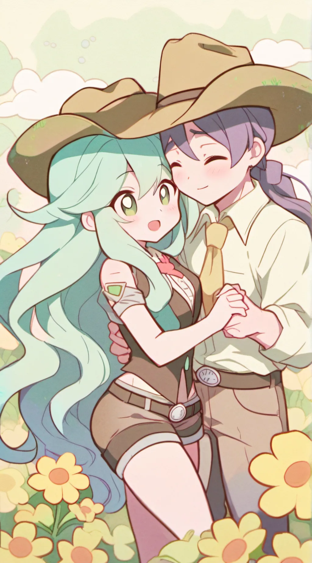 ai character: Port background