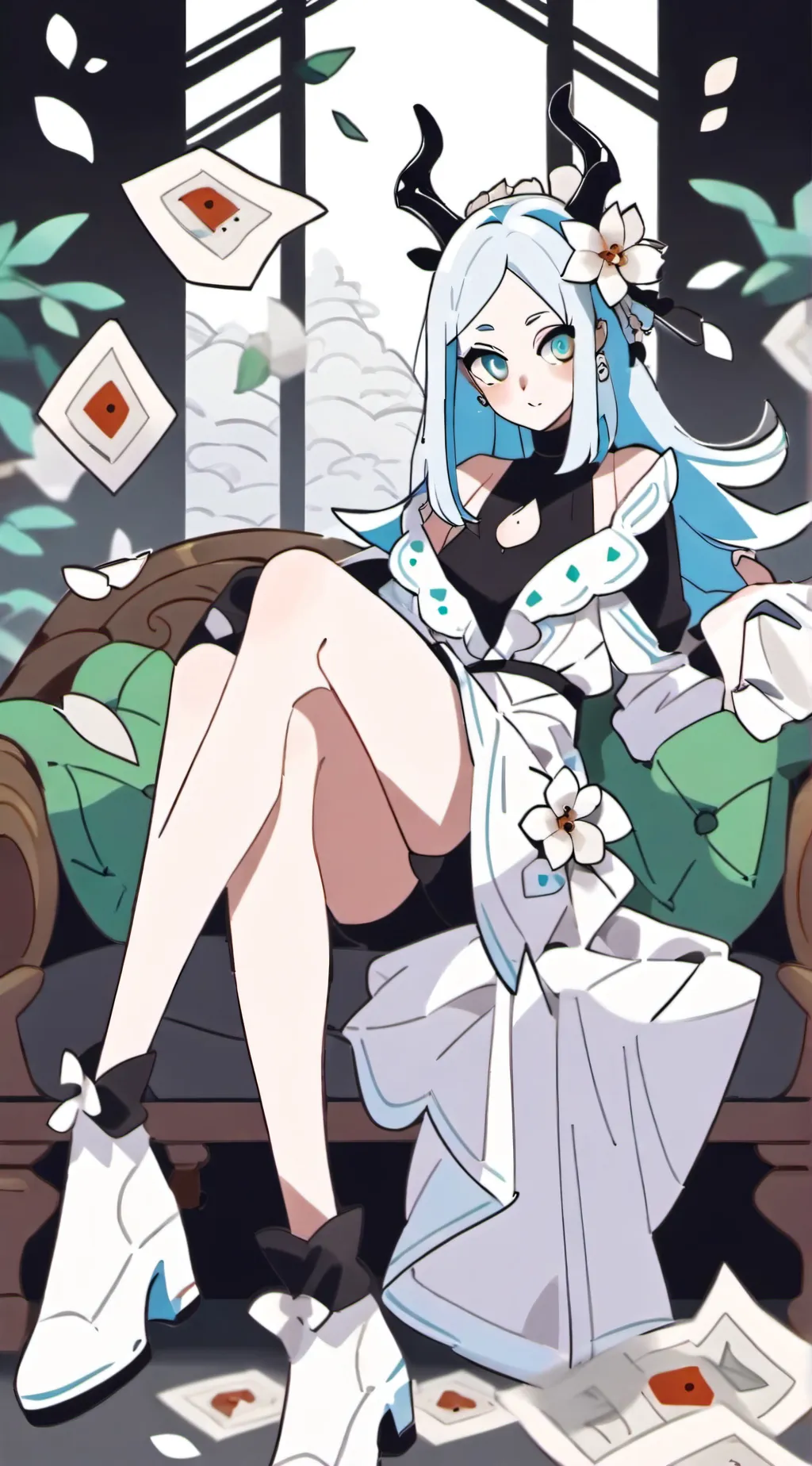 ai character: Anke  background