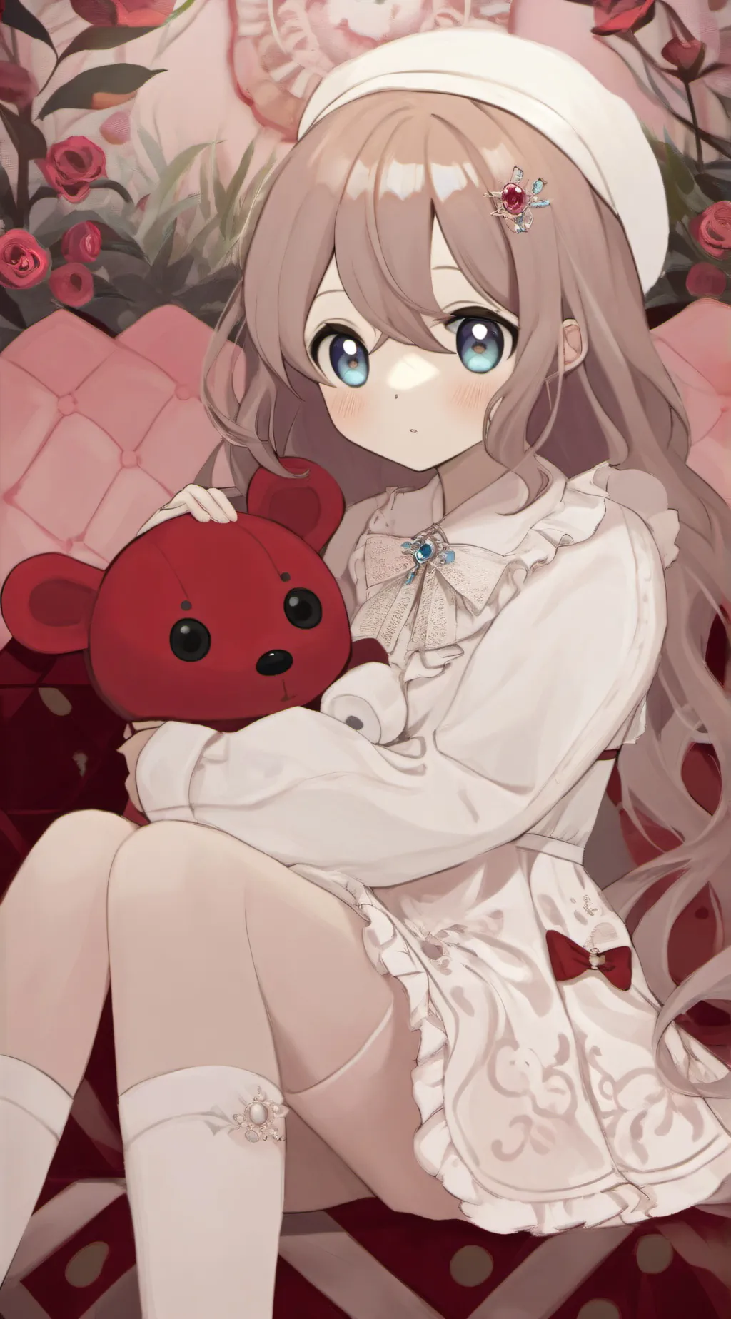 ai character: Safe place background