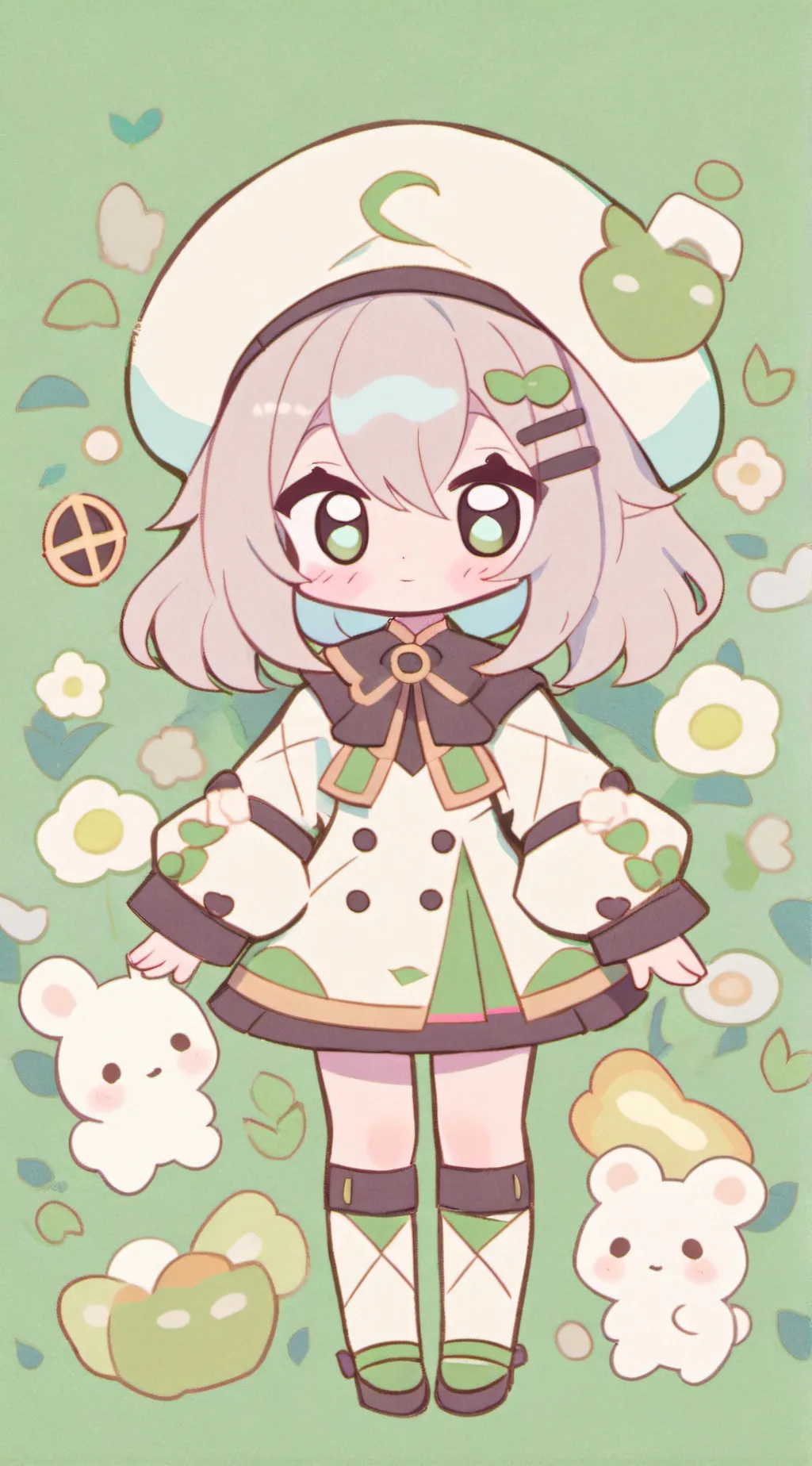 ai character: sprout background