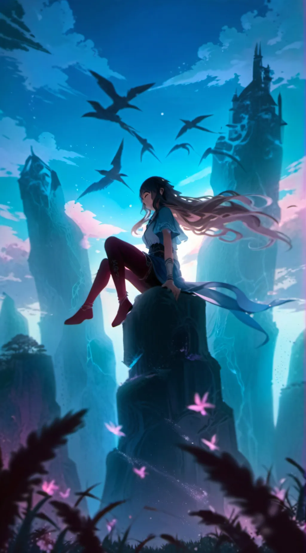 ai character: Asinver  background