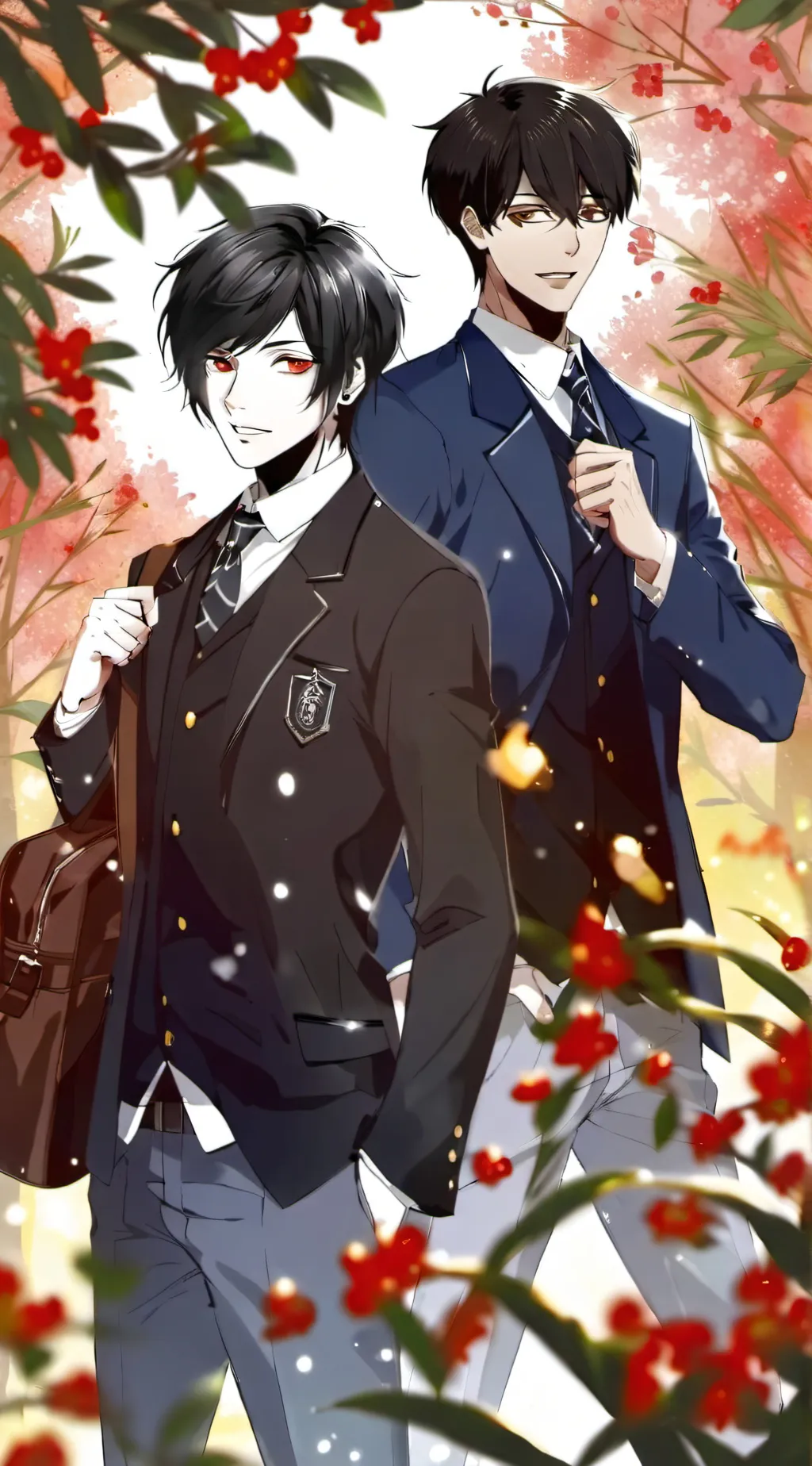 ai character: mike and Xavier background