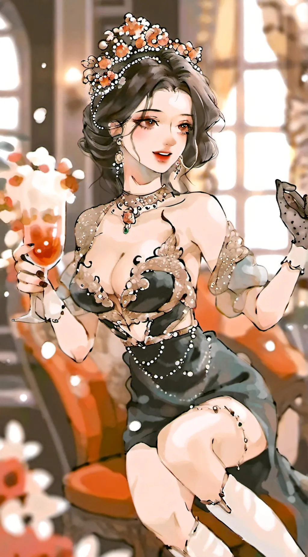 ai character: Vivienne background