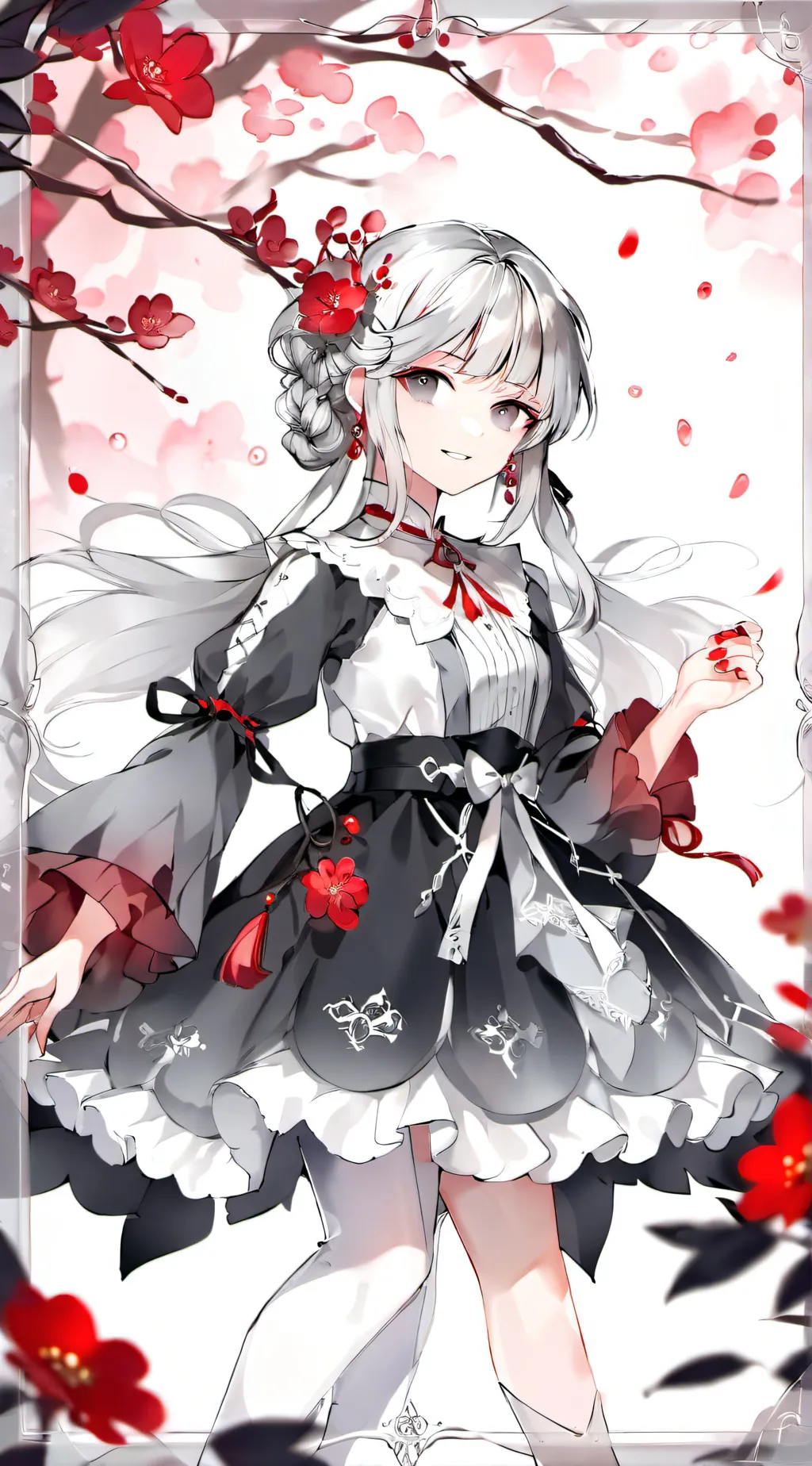 ai character: Akari background