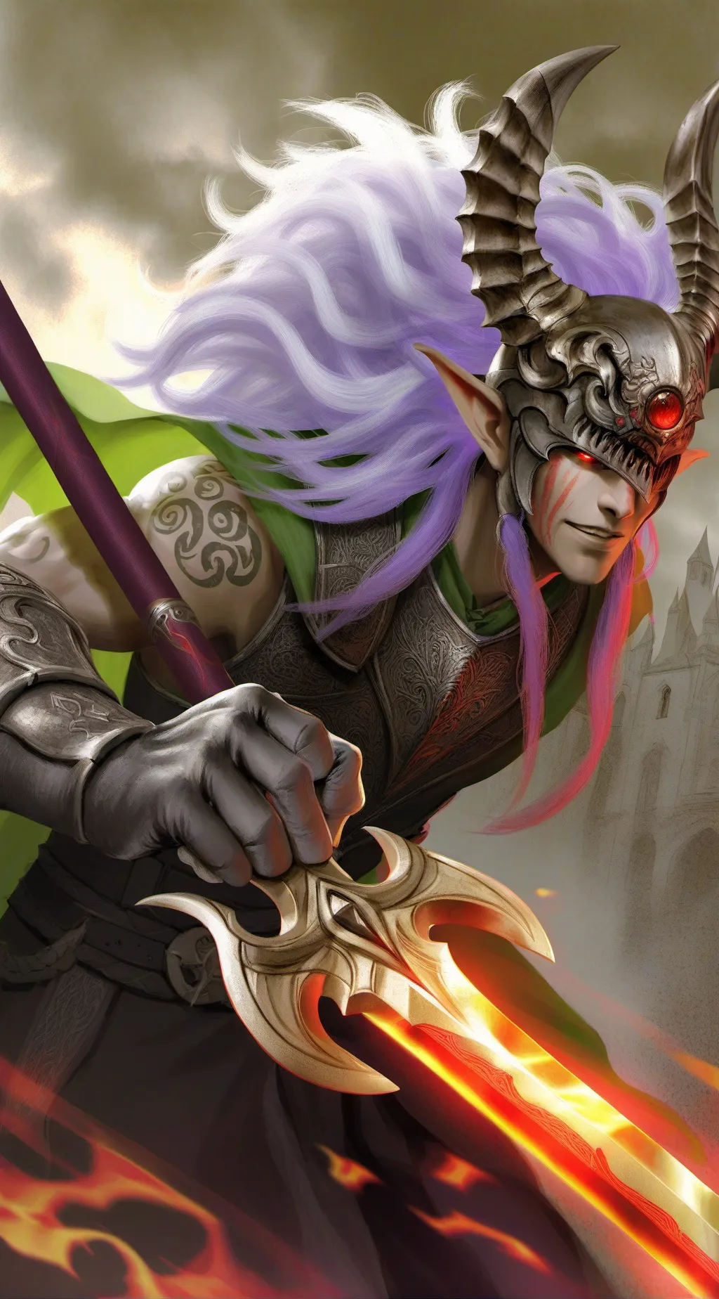 ai character: shadow/your mannn background