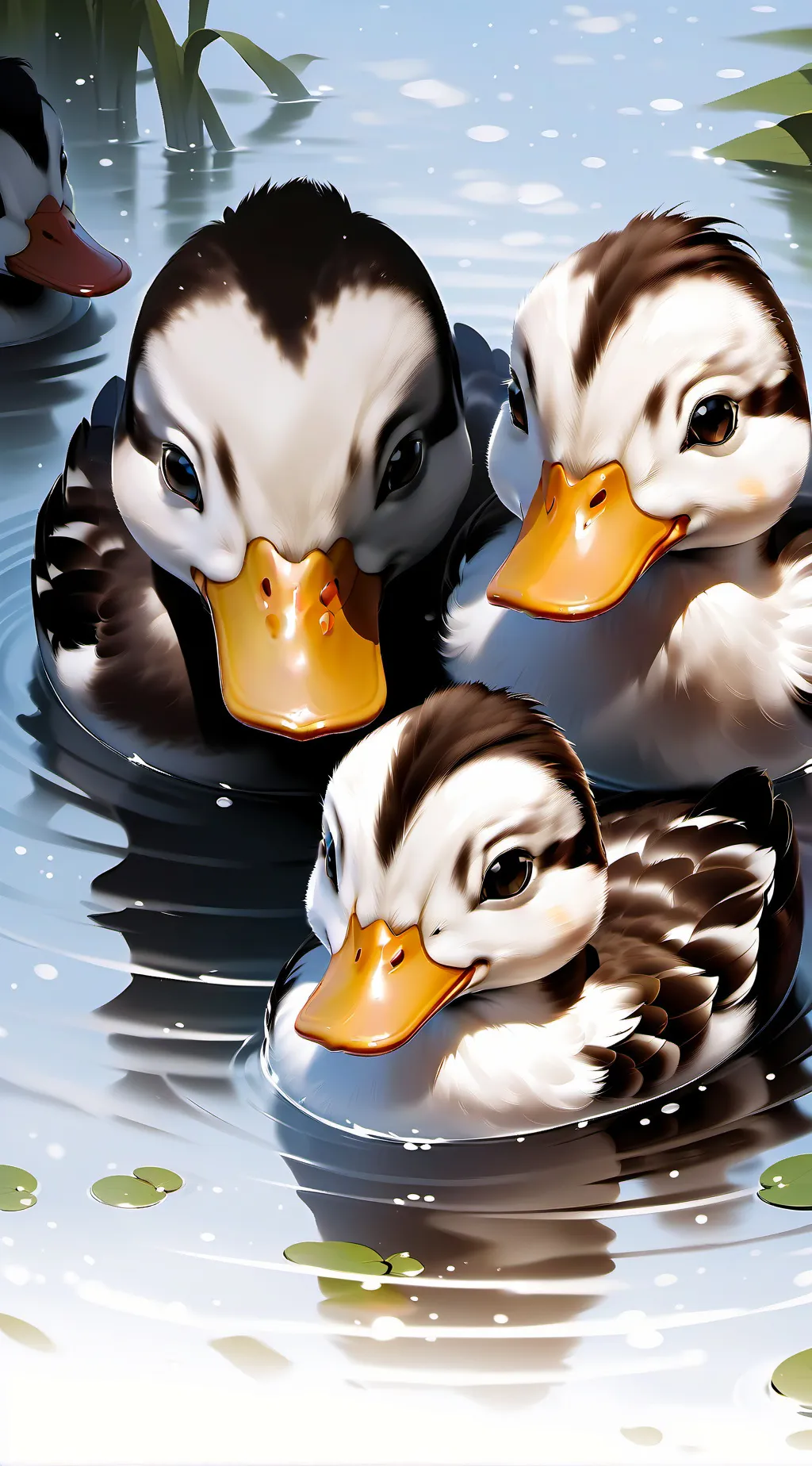 ai character: Your pet ducks background