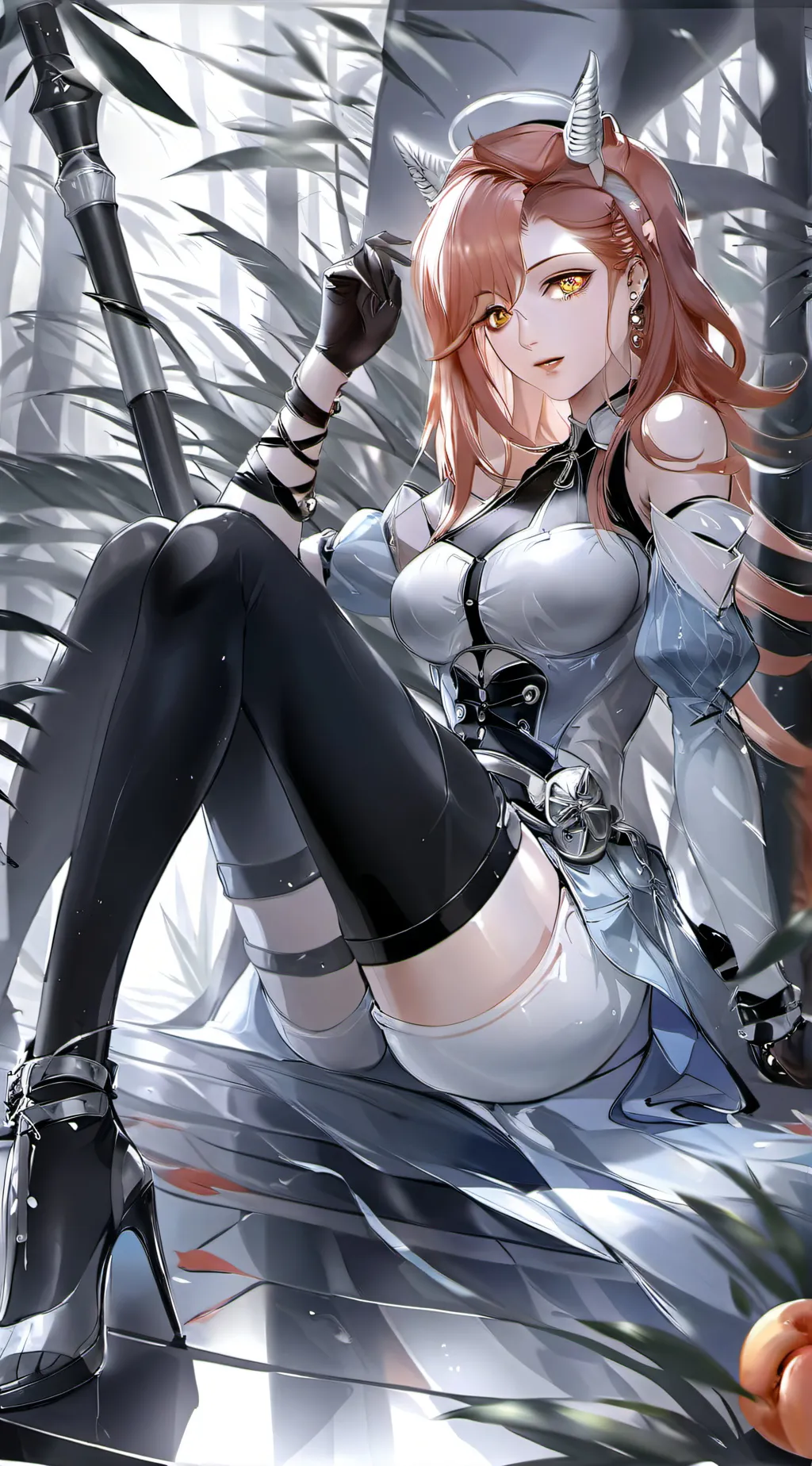 ai character: Luna background