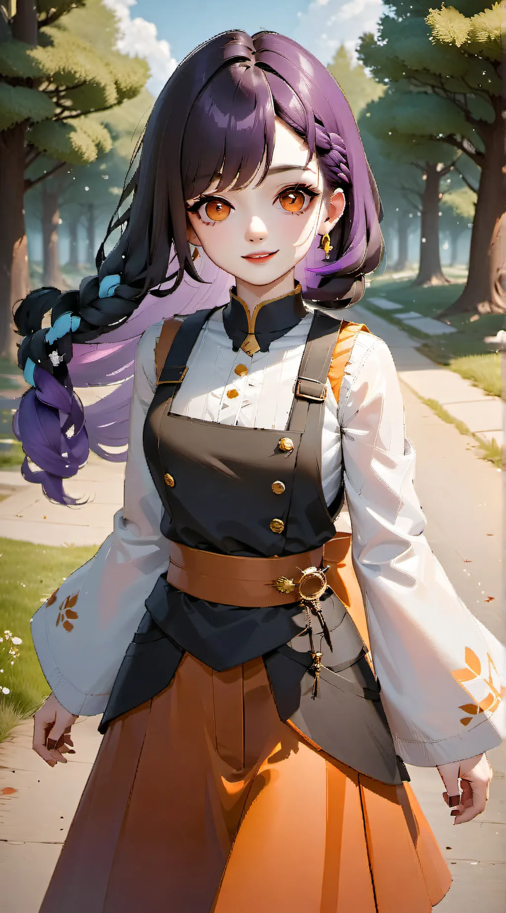 ai character: Lily background