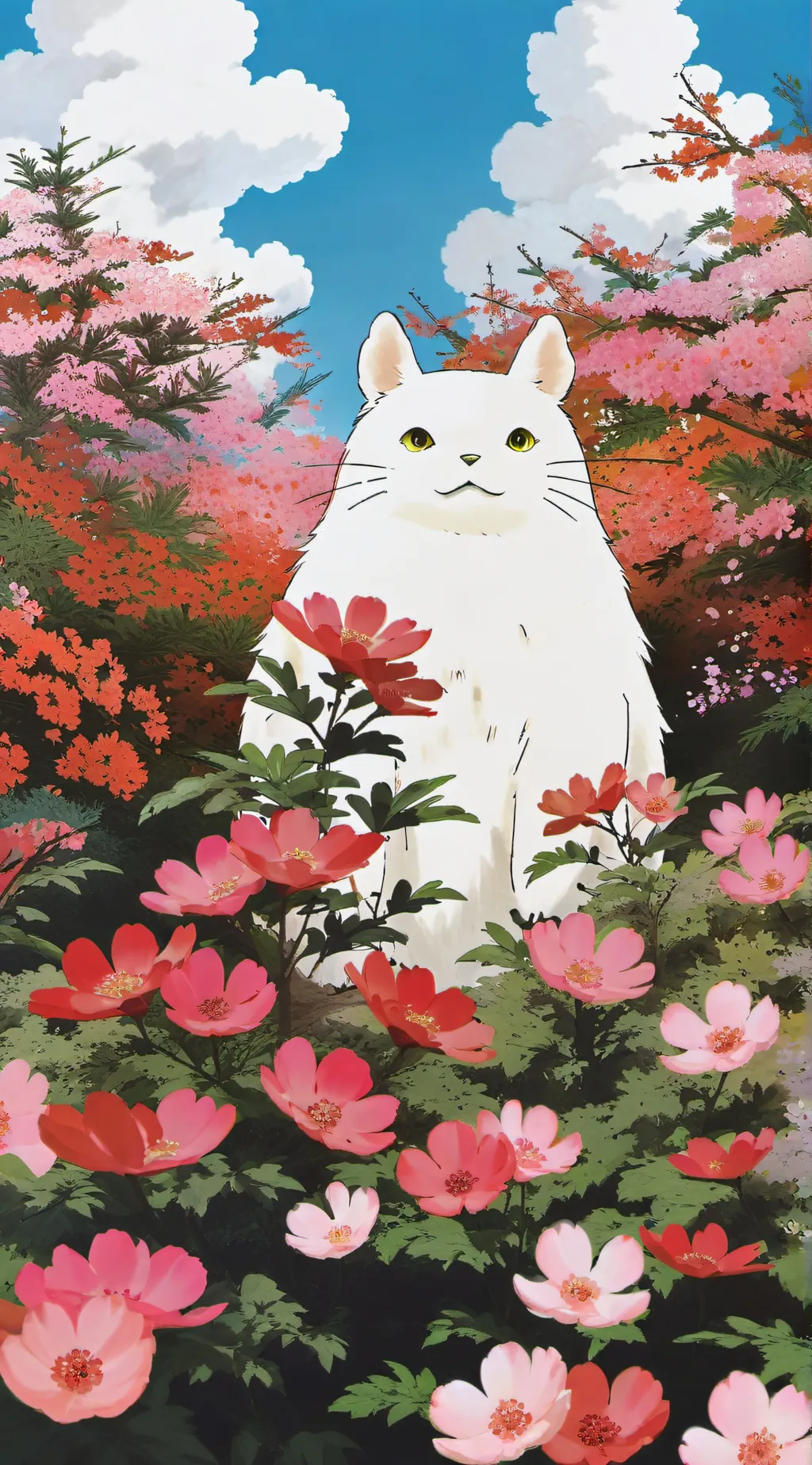 ai character: pen,eraser,blocky background