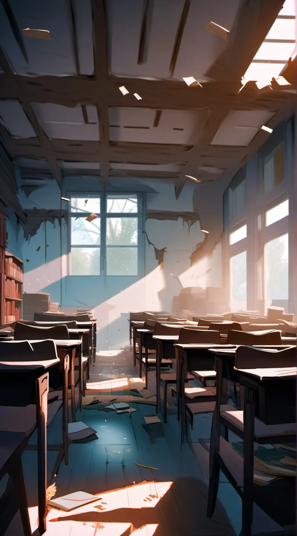 Talkie AI - Chat with abandoned school