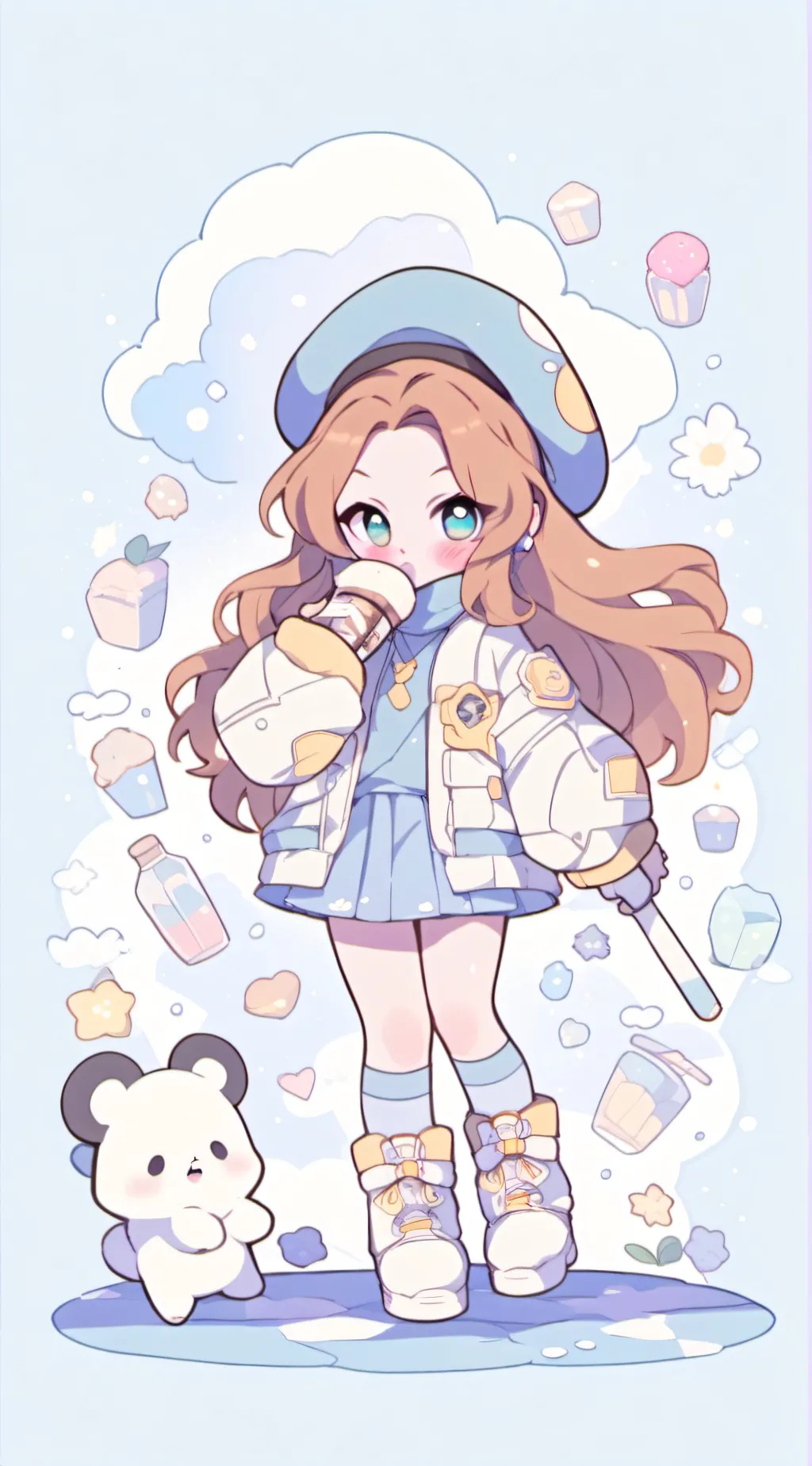 ai character: Raven background