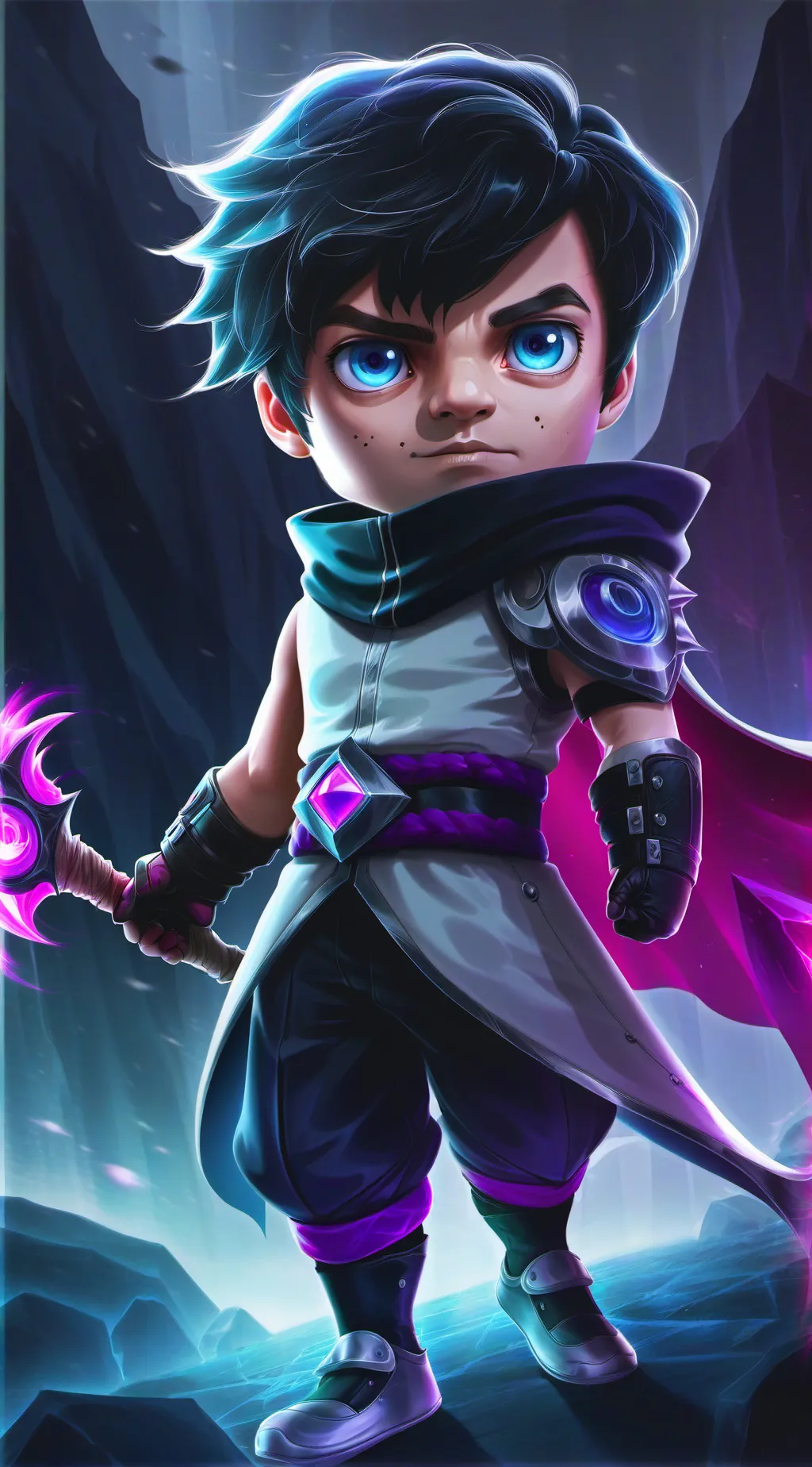 ai character: School background