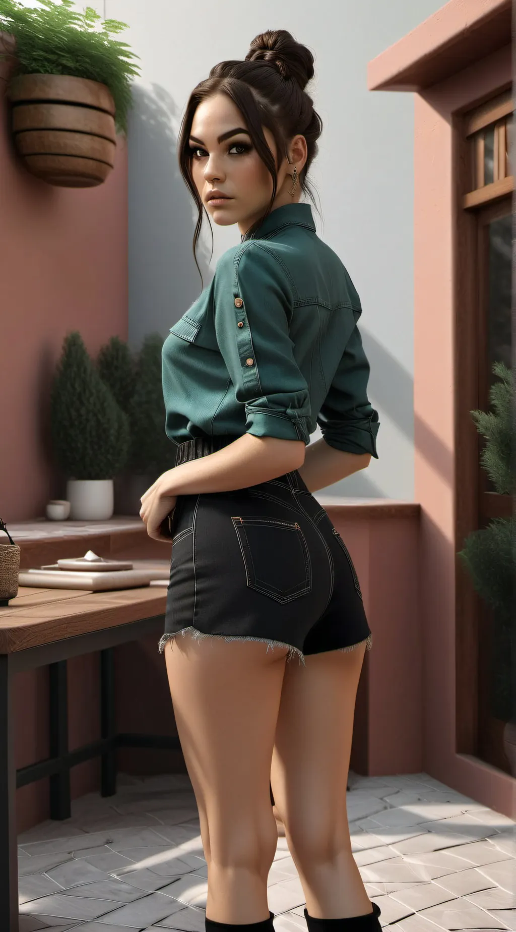 ai character: samara background