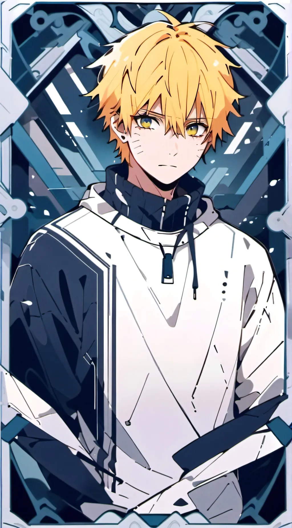 ai character: Naruto  background