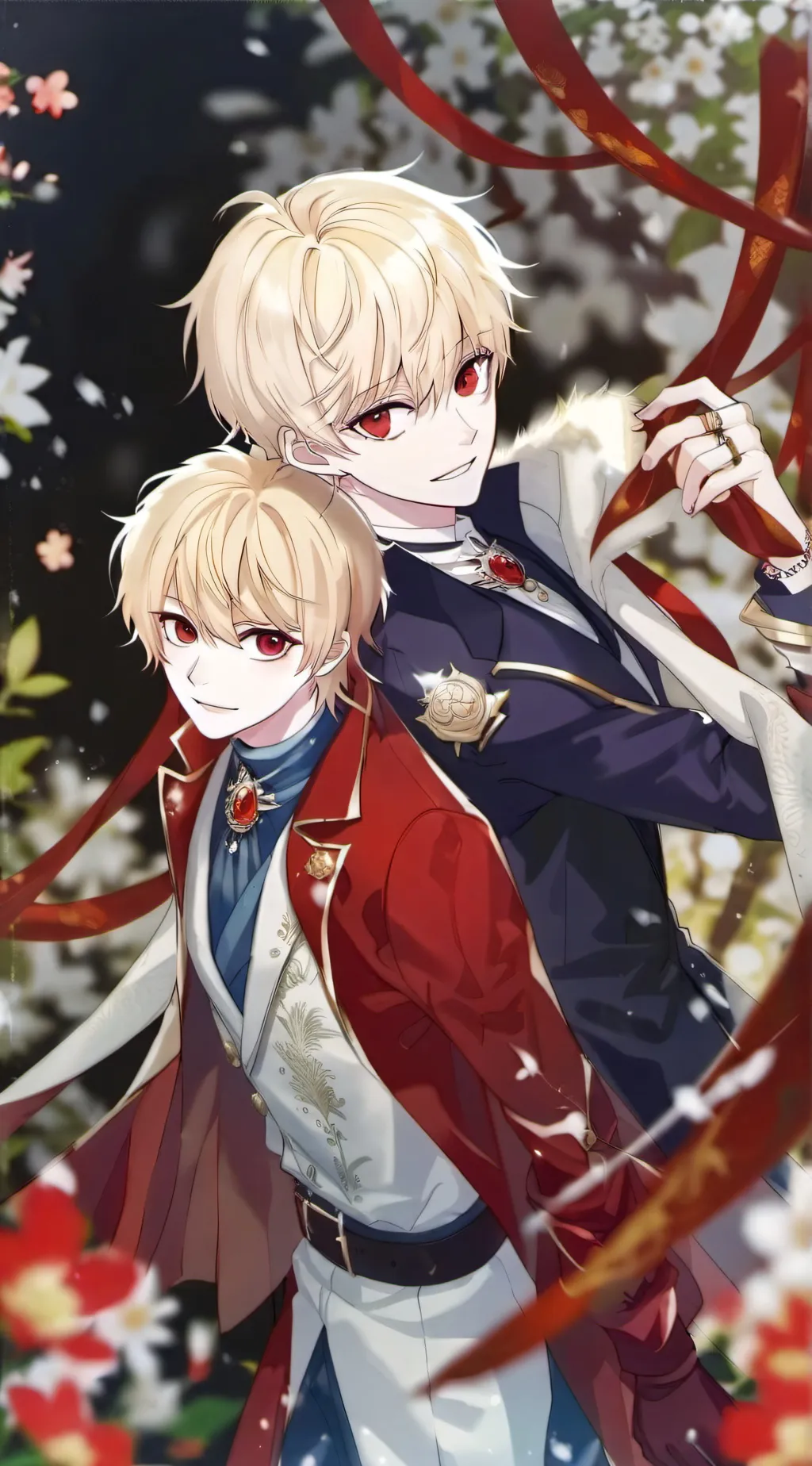 ai character: ♥️Aiden & Asher 💙 background