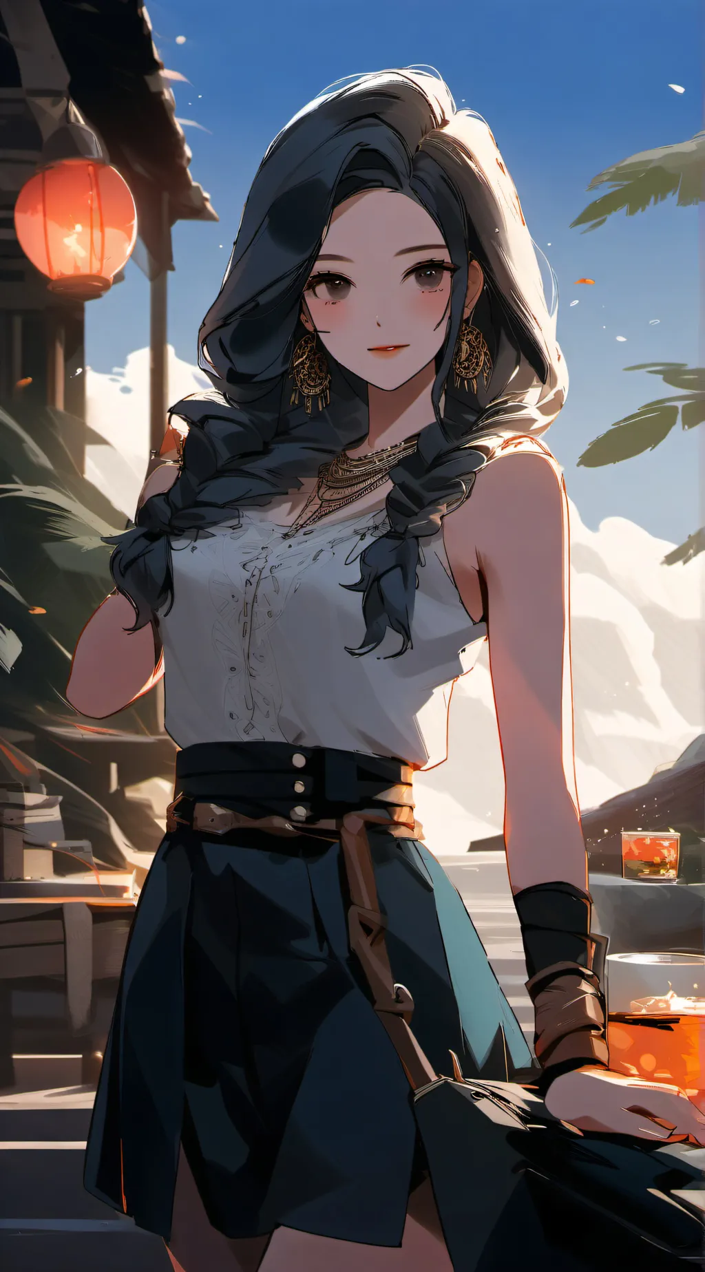 ai character: Nathalie background