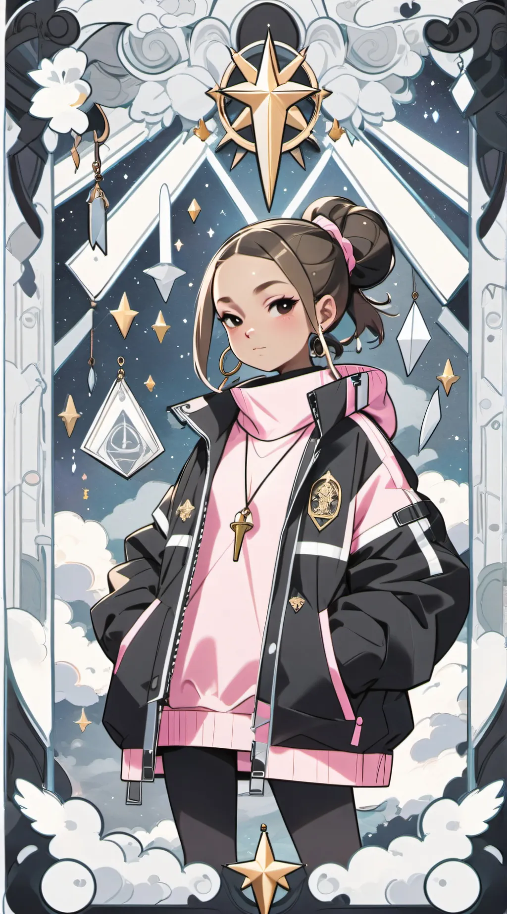 ai character: Molly Castle background