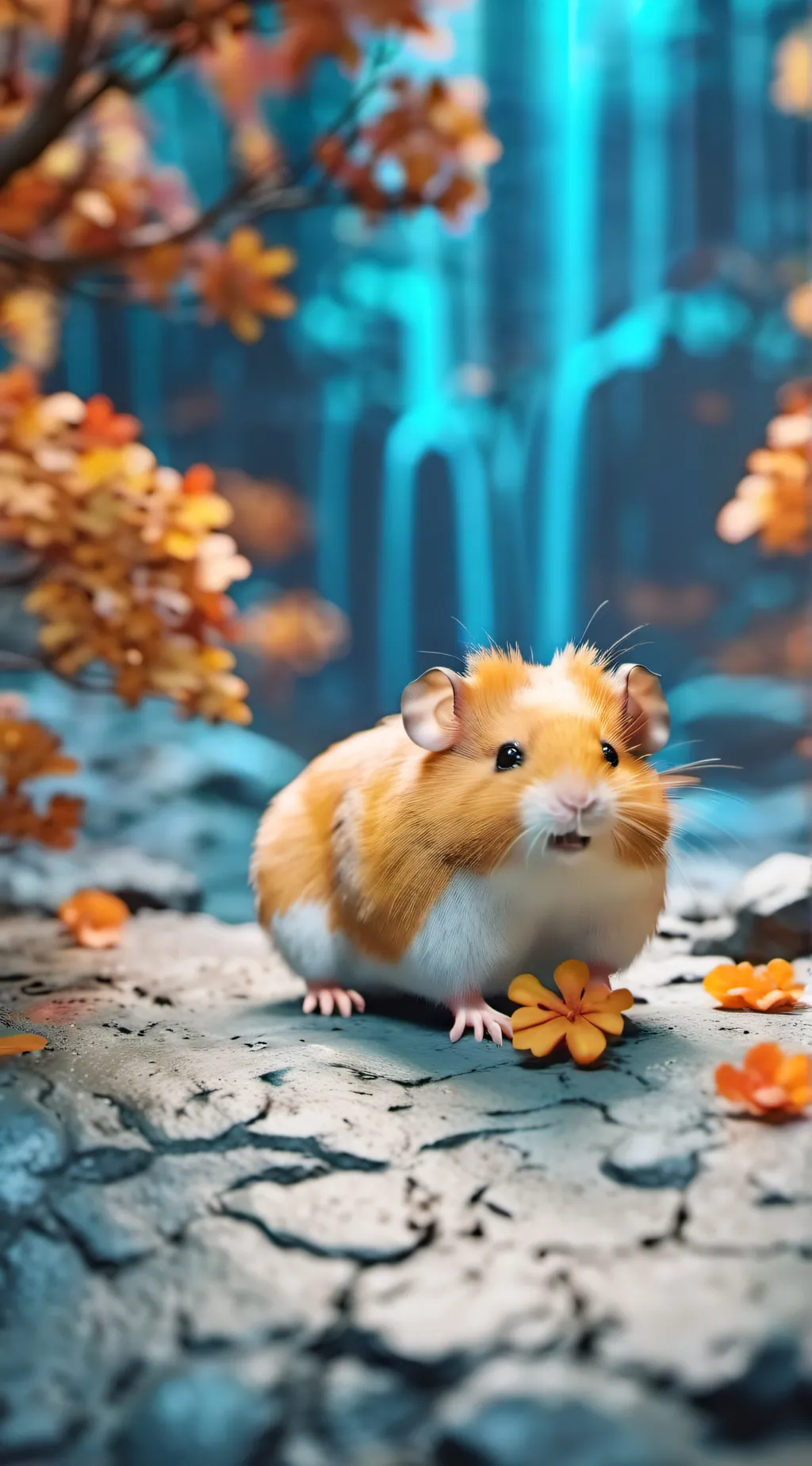 ai character: hamster background