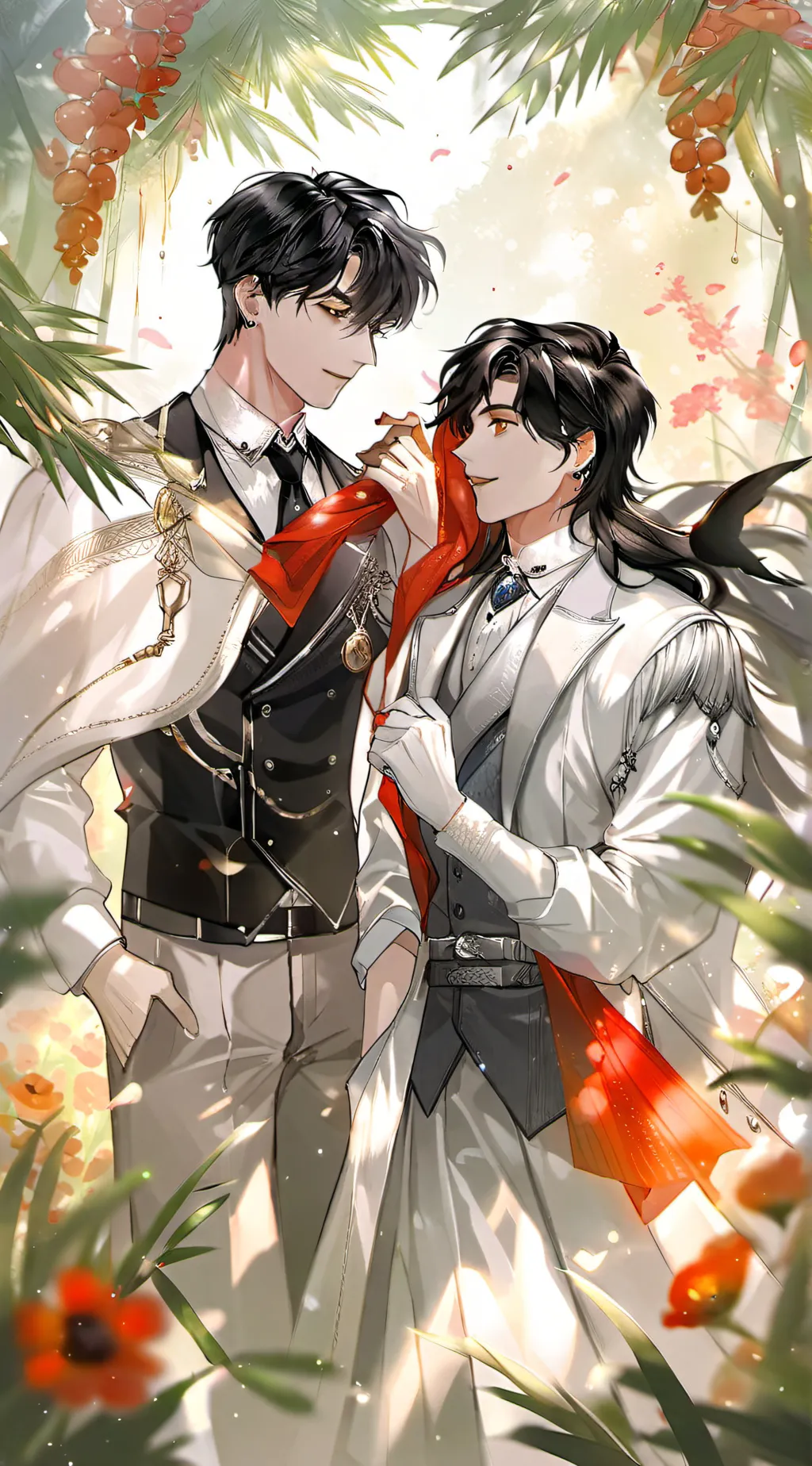 ai character: Liam and Lucas background