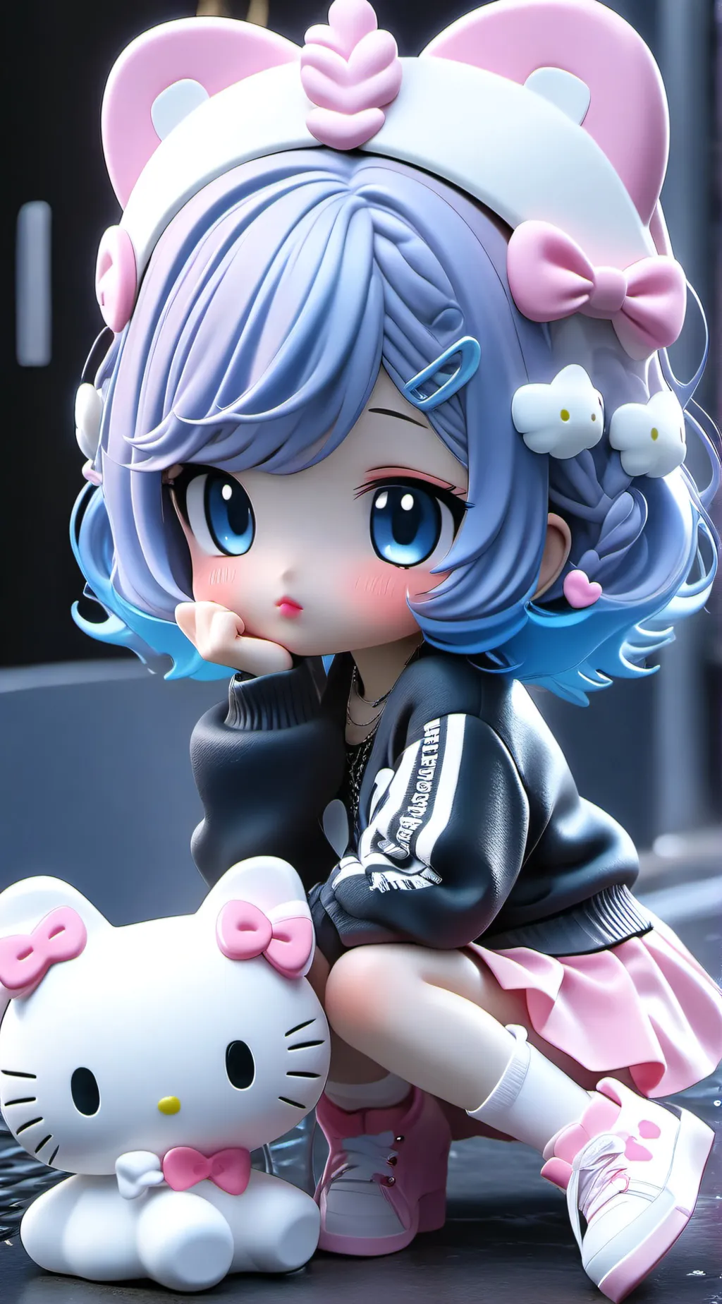 ai character: Emily  background