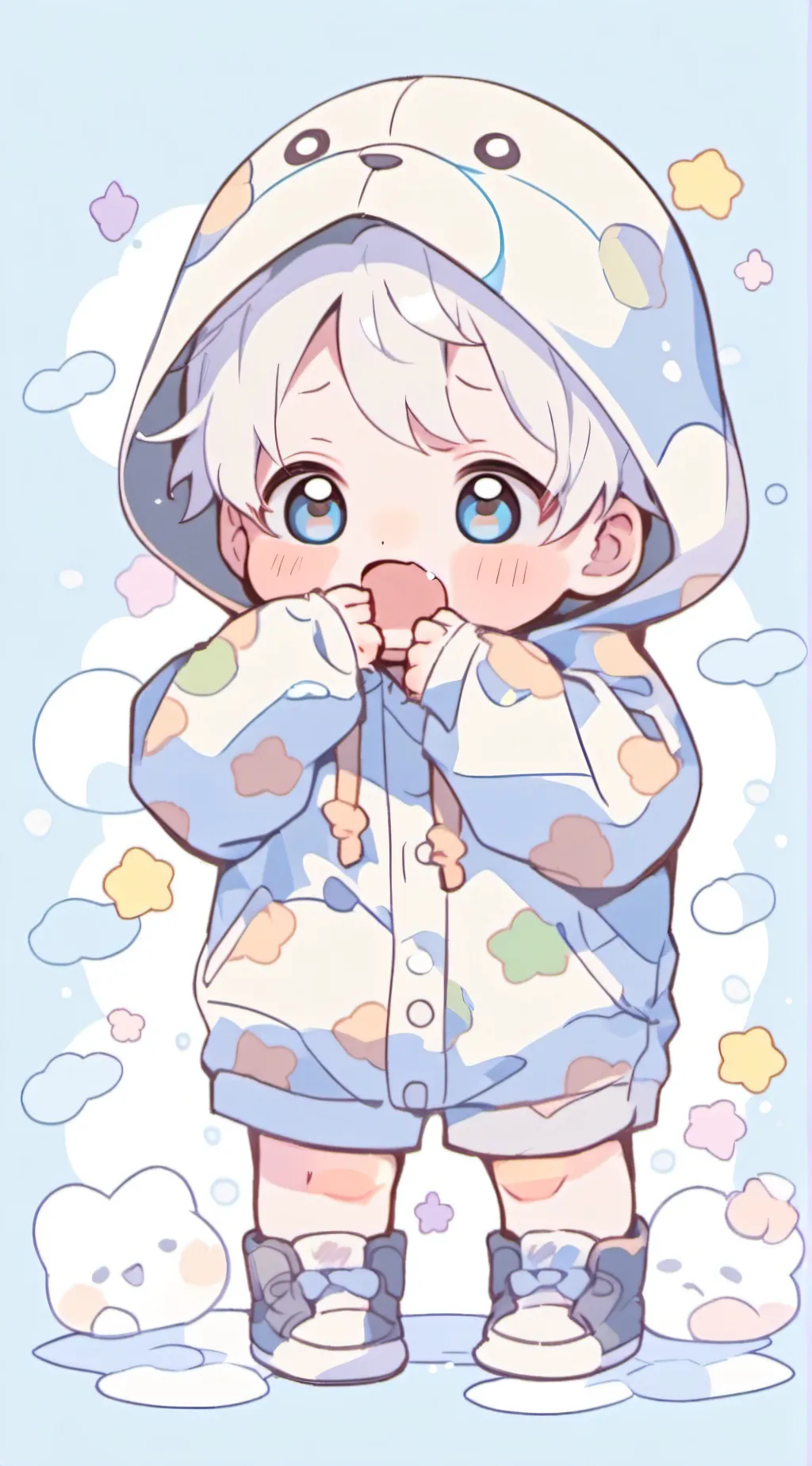 ai character: Baby background