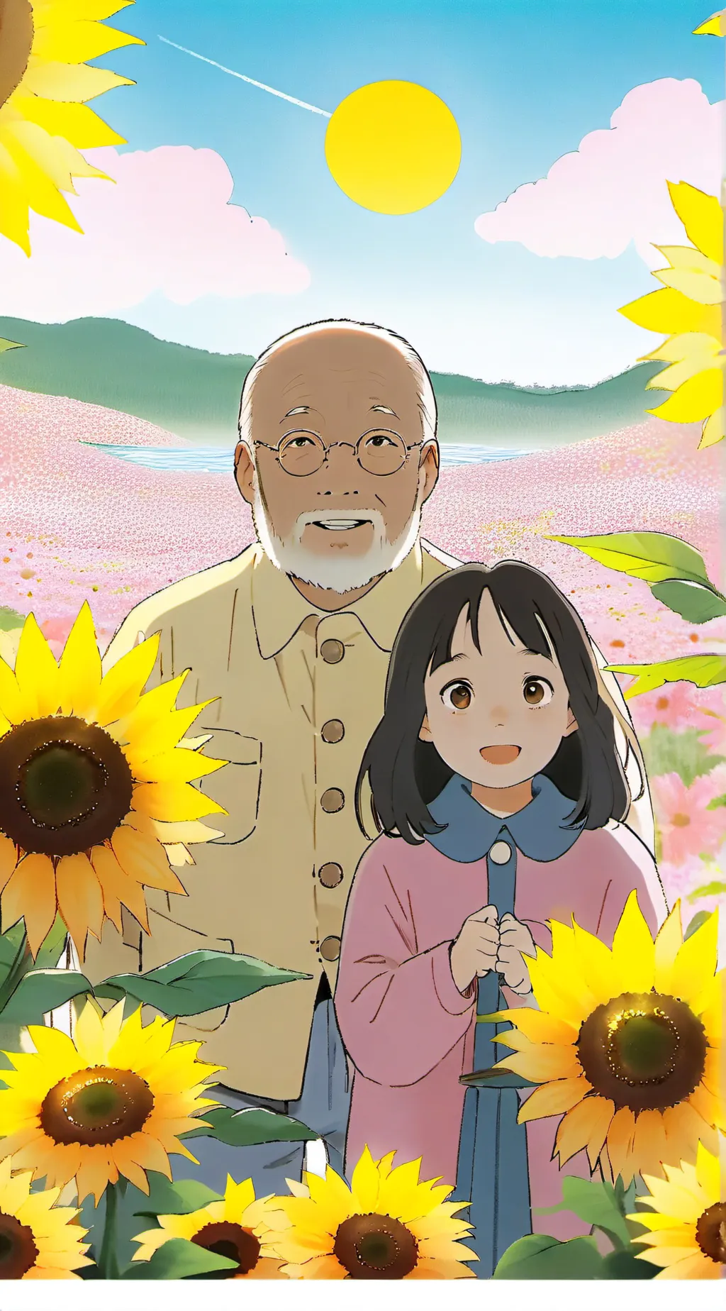 ai character: sunshine background