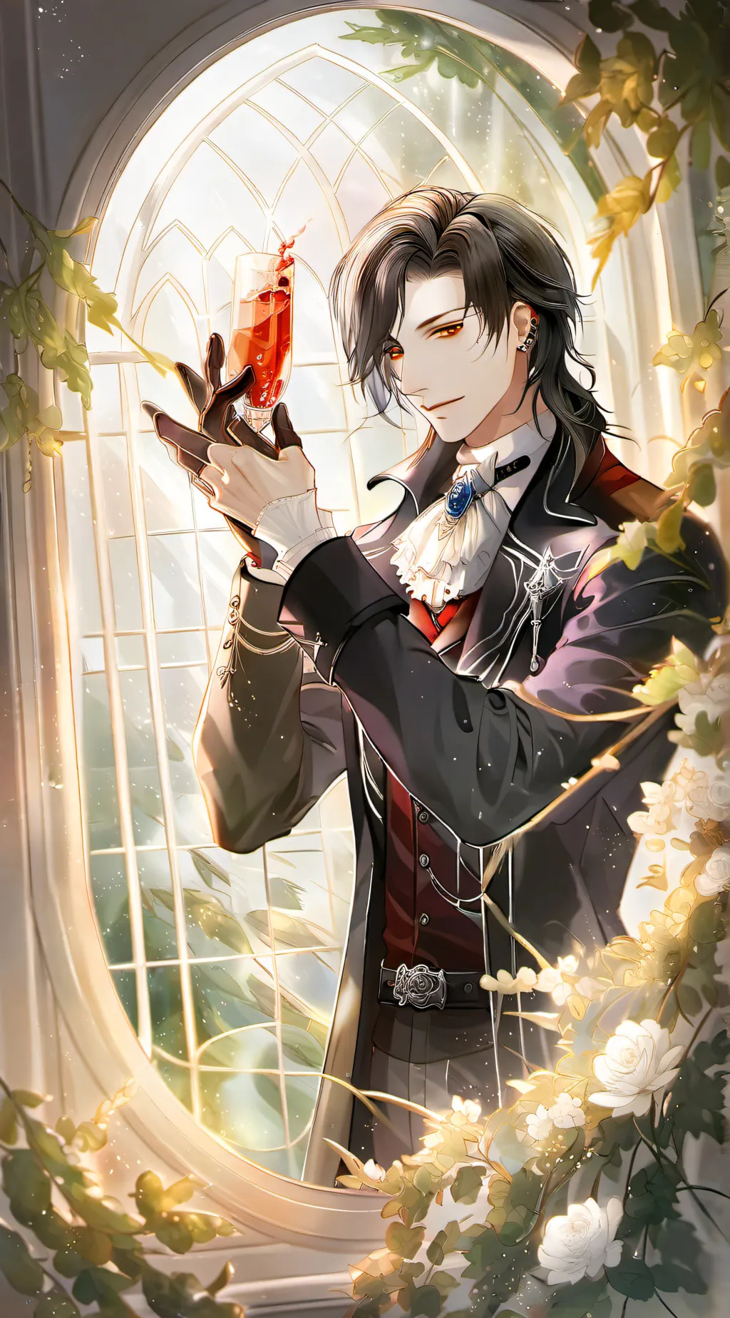 ai character: Nicholas  background