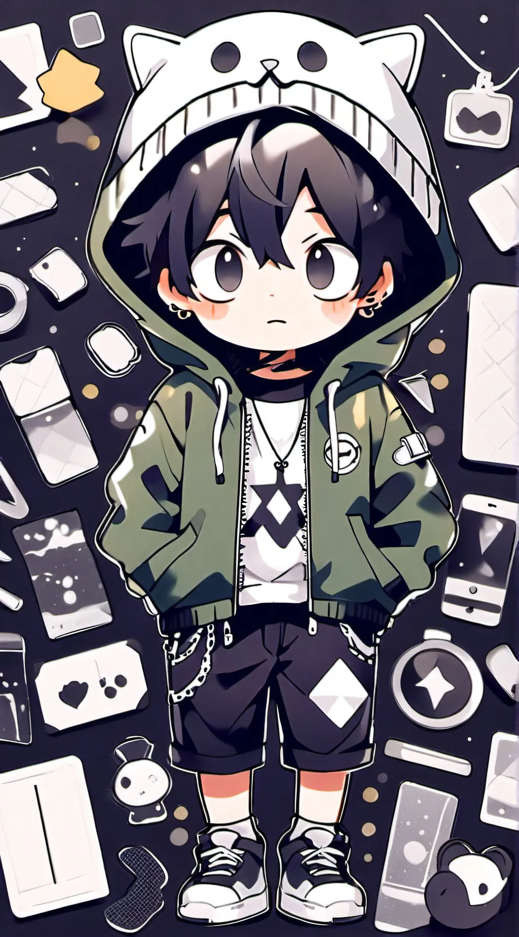 ai character: chuck background