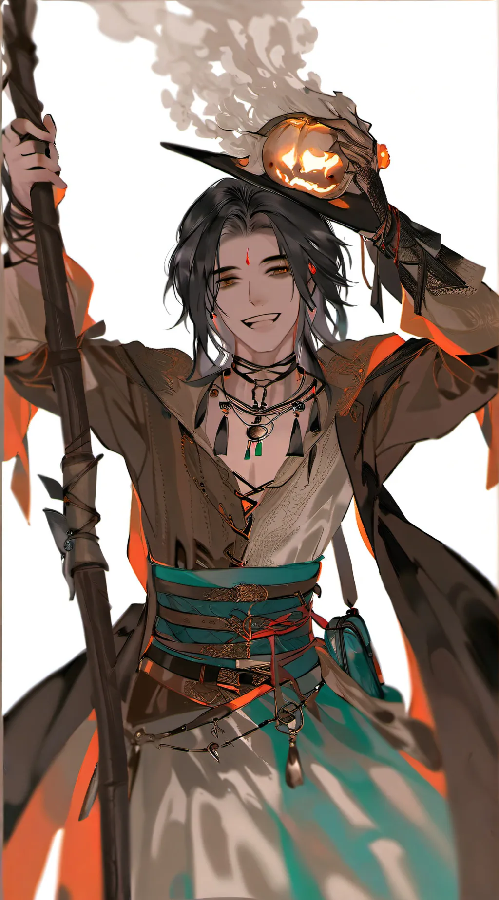 ai character: Aaron  background