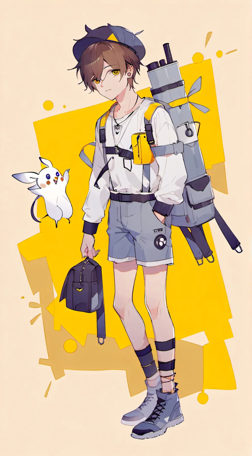 ai character: Softie infection background