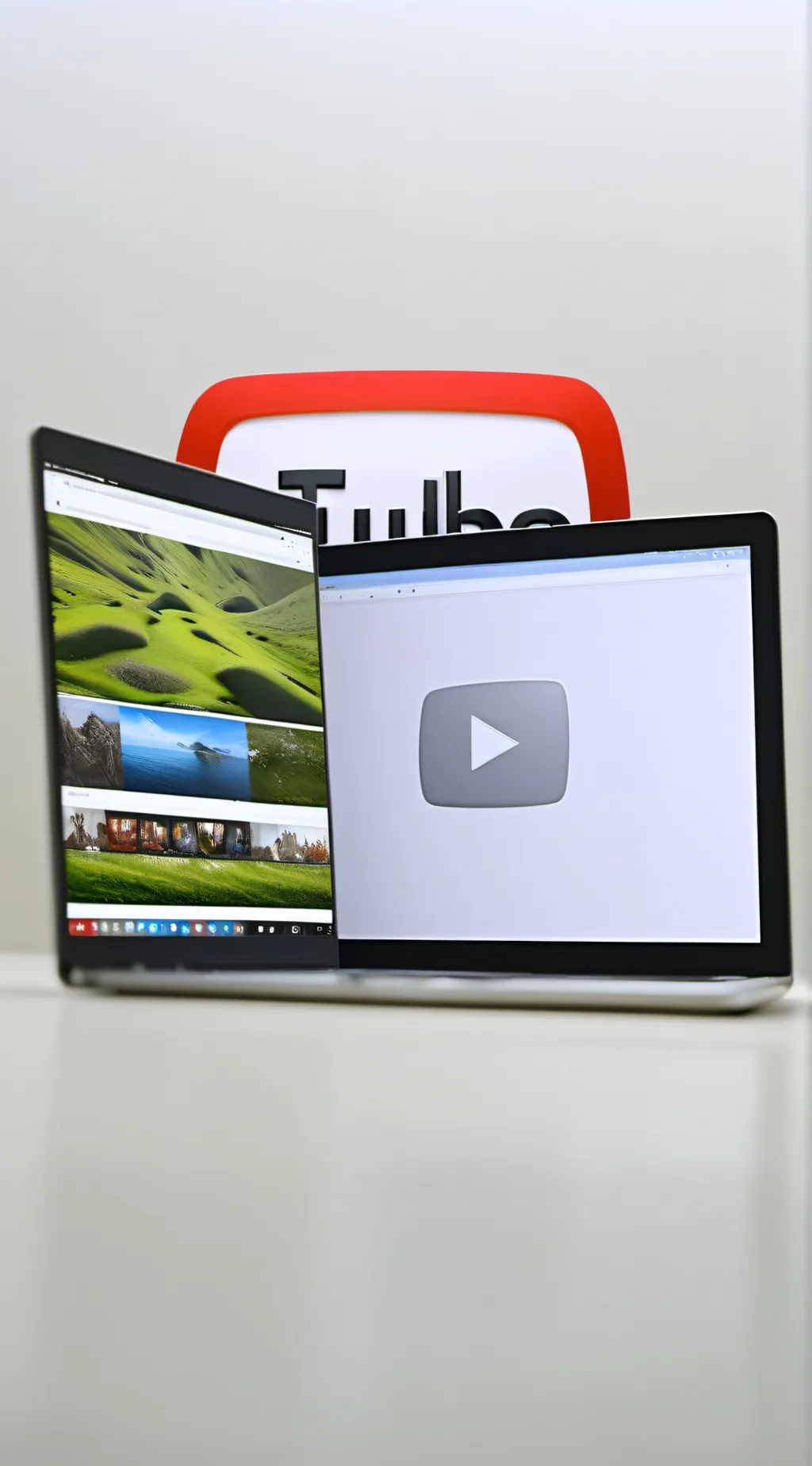 ai character: MY YOUTUBE CHANNEL background