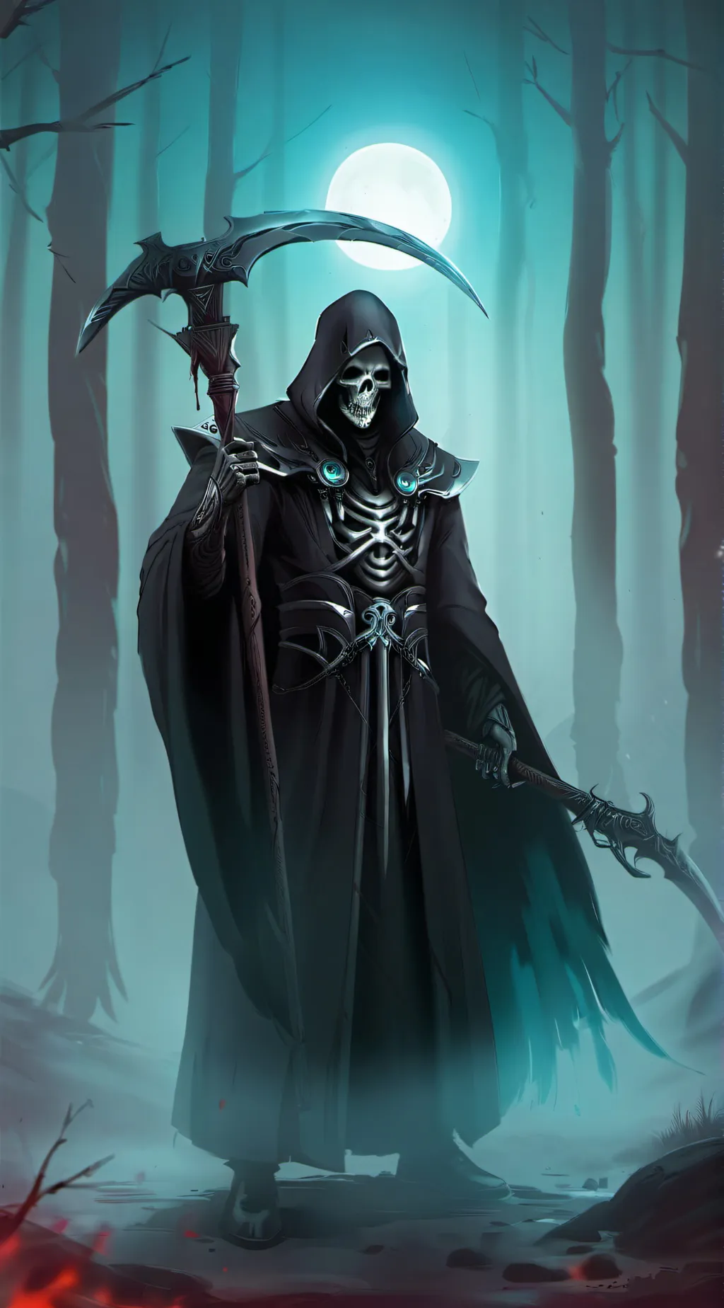 ai character: Reaper background