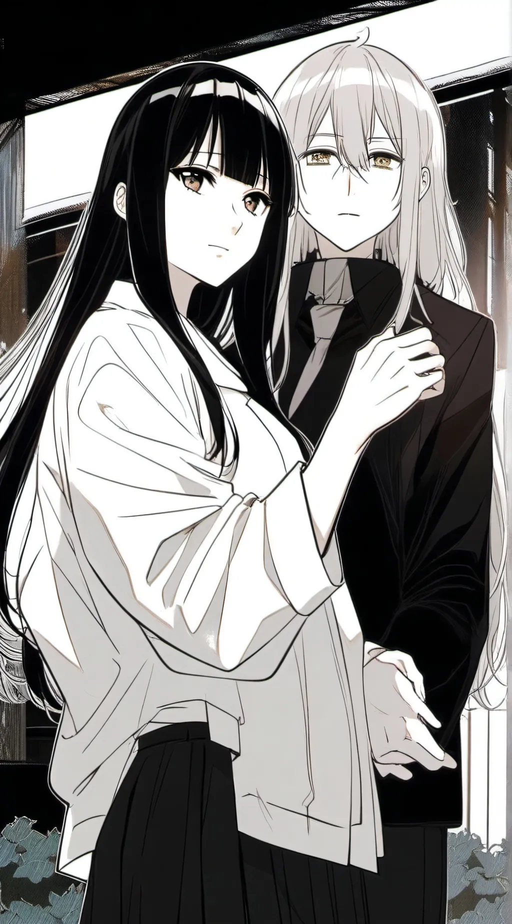 ai character: Evelyn.   Lita. background