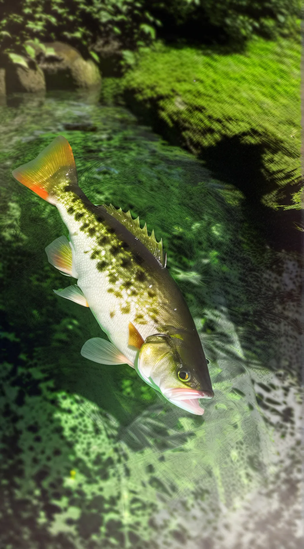 ai character: bass   background