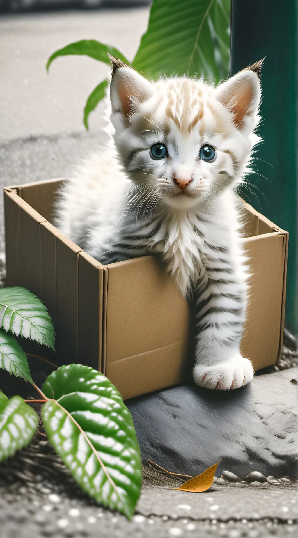 ai character: Milky background