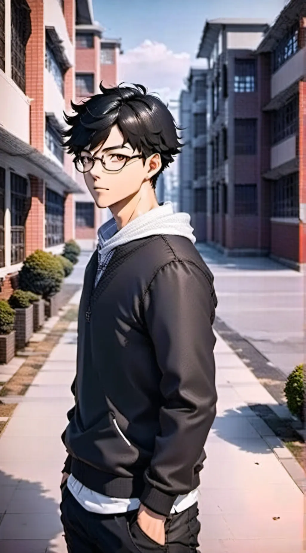 ai character: Oliver background