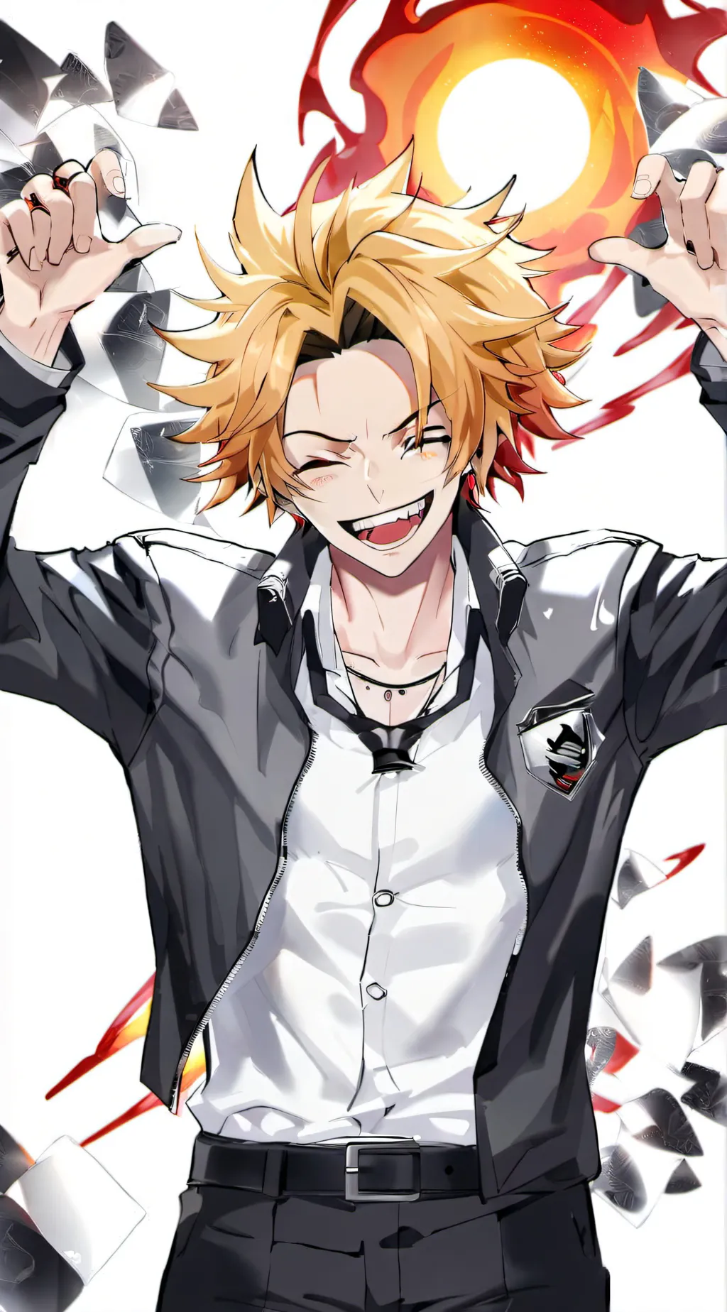 ai character: Denki Kanamari background