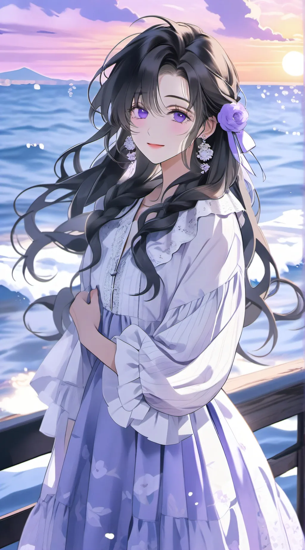 ai character: HH sleepover background