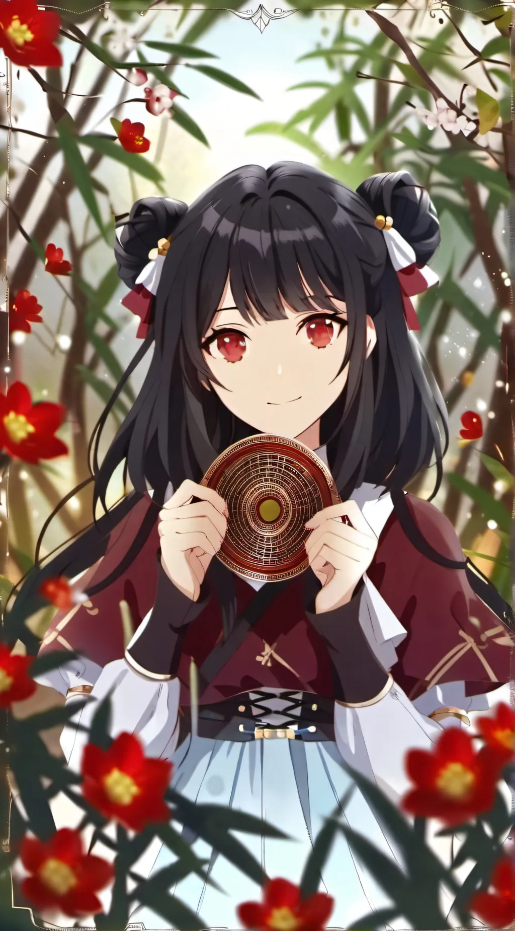 ai character: APRIL background