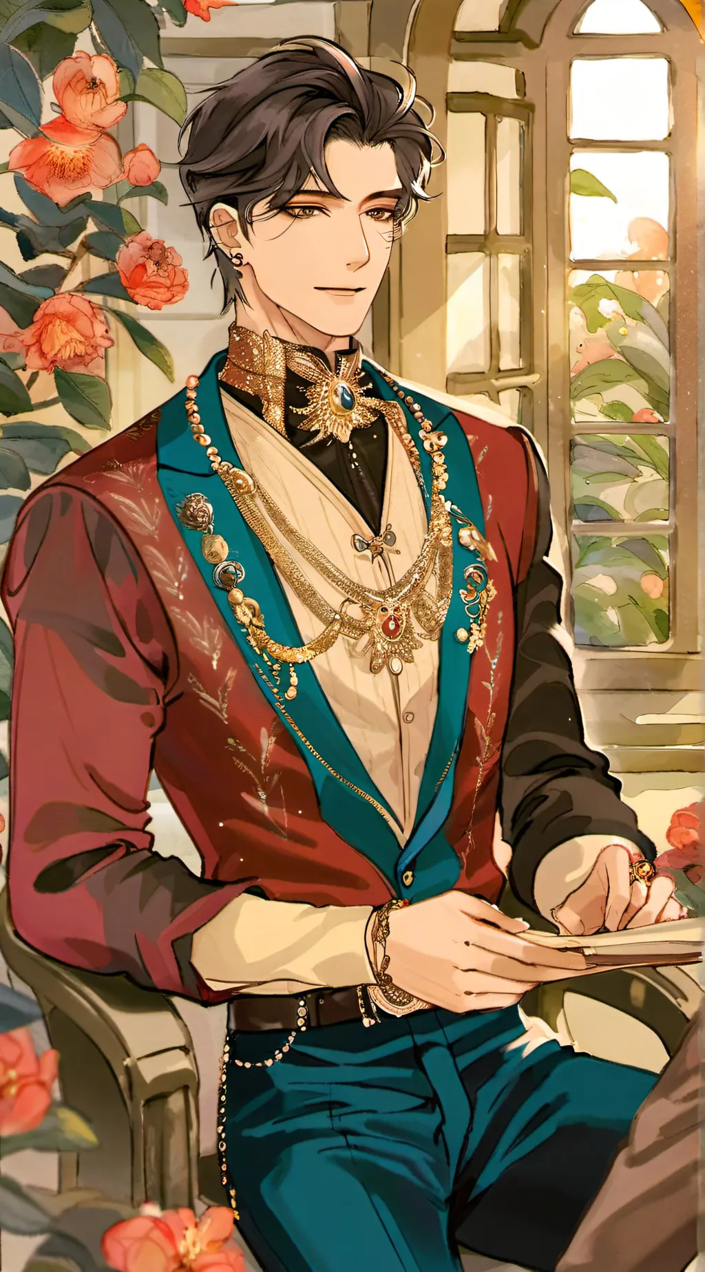 ai character: Luke background