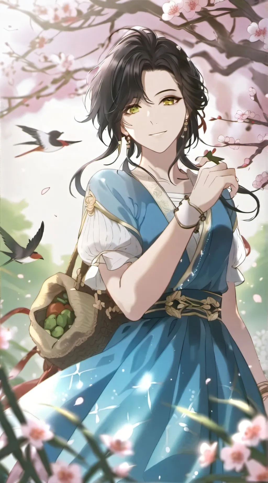 ai character: Big belly background