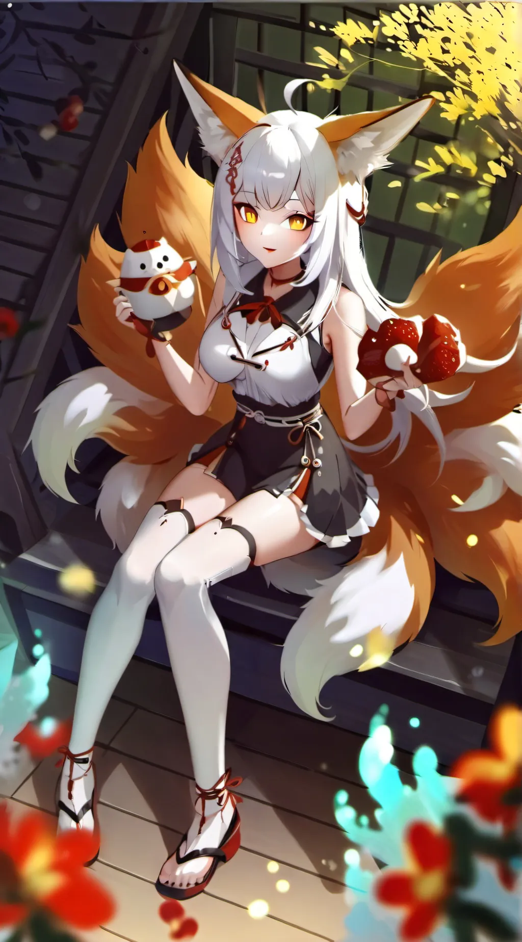 ai character: Мия background