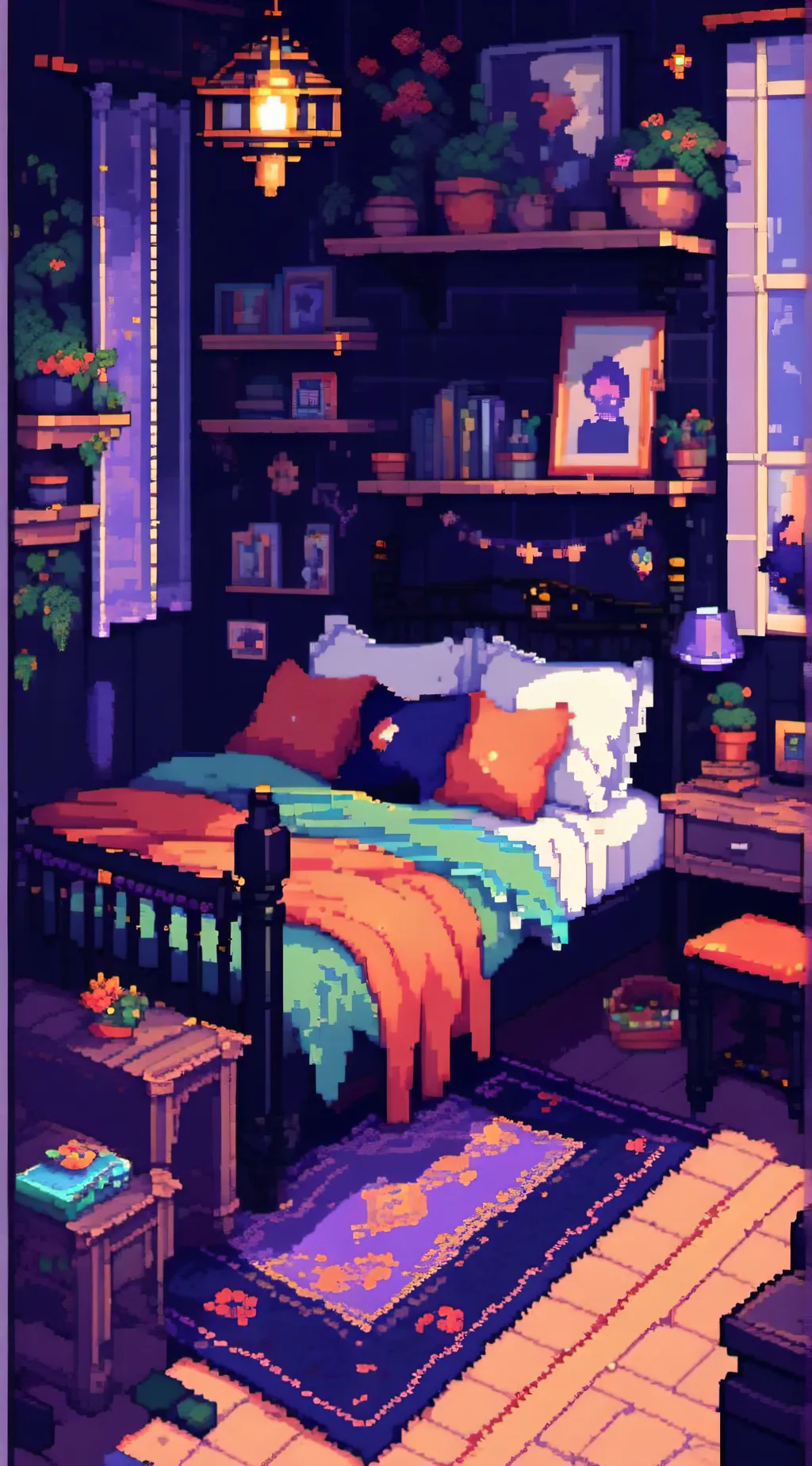 ai character: Mha sleepover  background